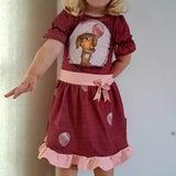 Kleid NOVA Gr. 104 - 164 inkl. A0 - Sewando