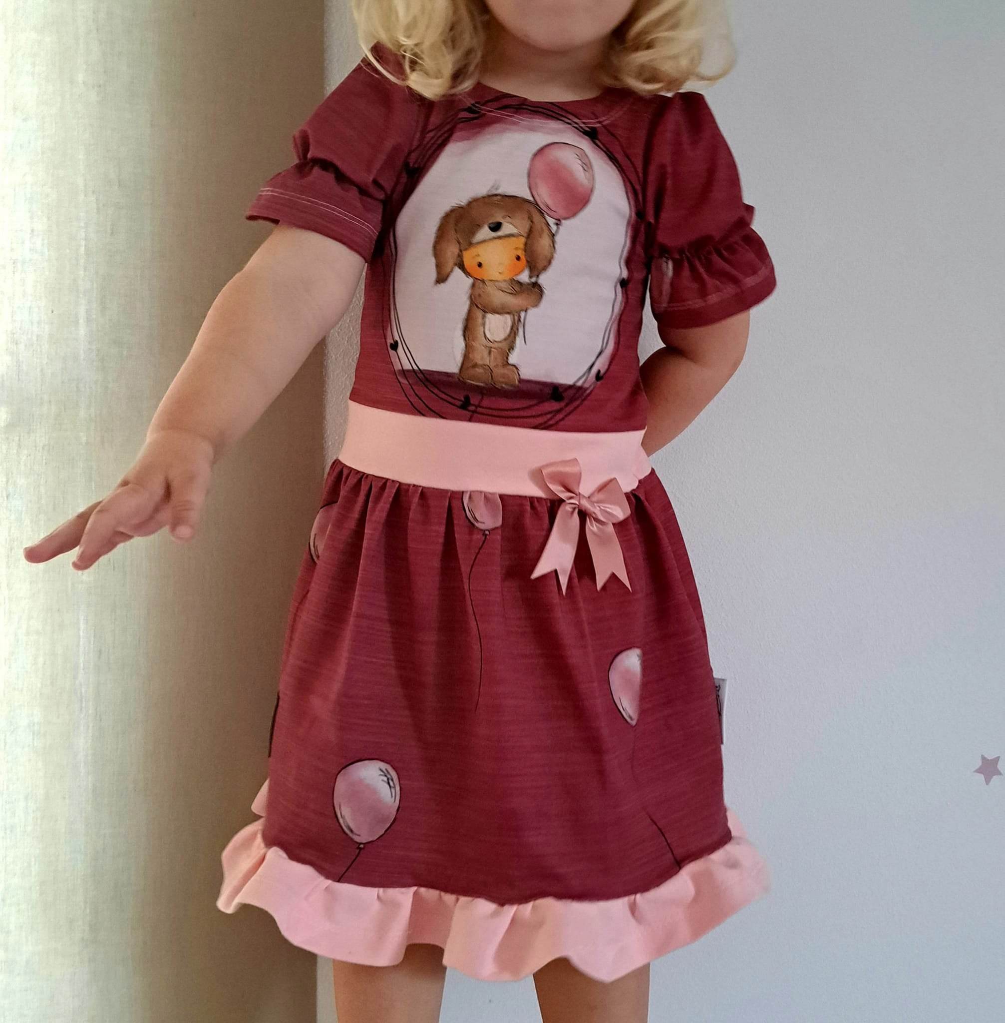 Kleid NOVA Gr. 104 - 164 inkl. A0 - Sewando