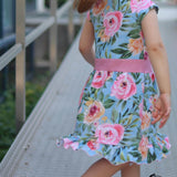 Kleid NOVA Gr. 104 - 164 inkl. A0 - Sewando