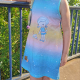 Schnittmuster Schlaf- und Strandkleid Kira für Mädchen Gr. 92-164 - Sewando