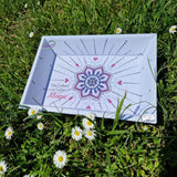 Digiset Strahlen Mandala, Plotterdatei, Sublimation, Digistamp, Digipaper - Sewando