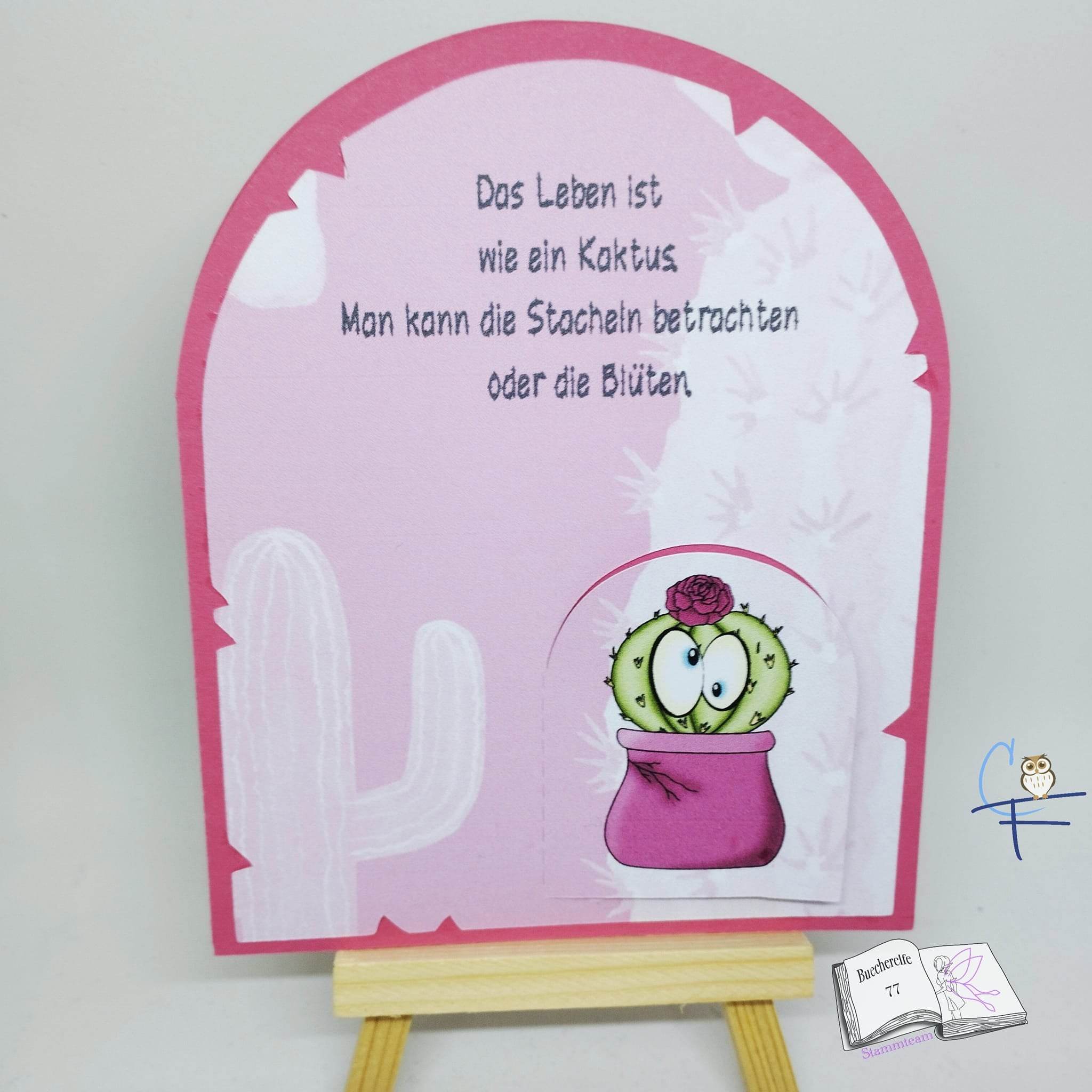 Digiset Kaktus Freunde Plotterdatei, Sublimation, Digistamp, Digipaper - Sewando