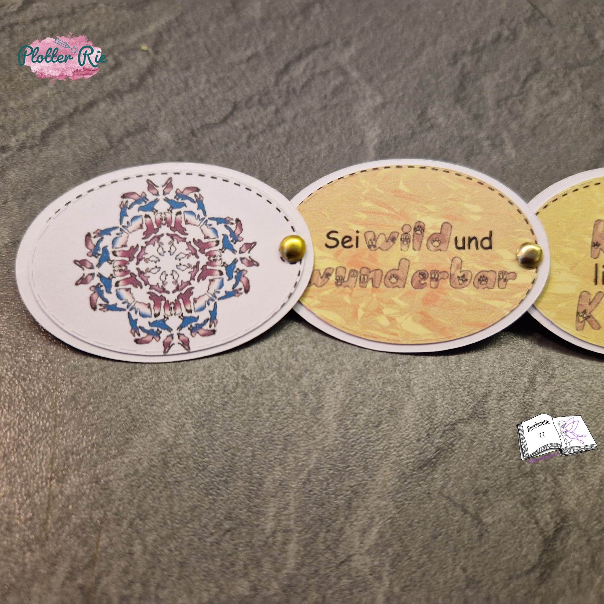 Digiset Tier Mandala, Plotterdatei, Sublimation, Digistamp, Digipaper - Sewando