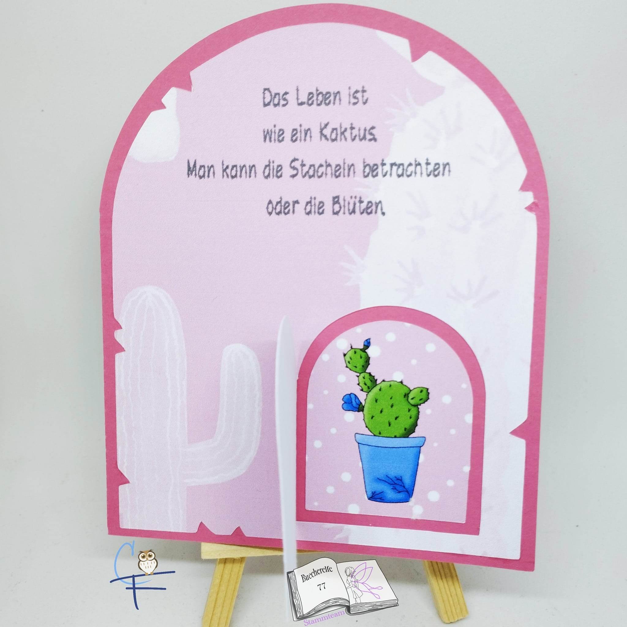 Digiset Kaktus Freunde Plotterdatei, Sublimation, Digistamp, Digipaper - Sewando