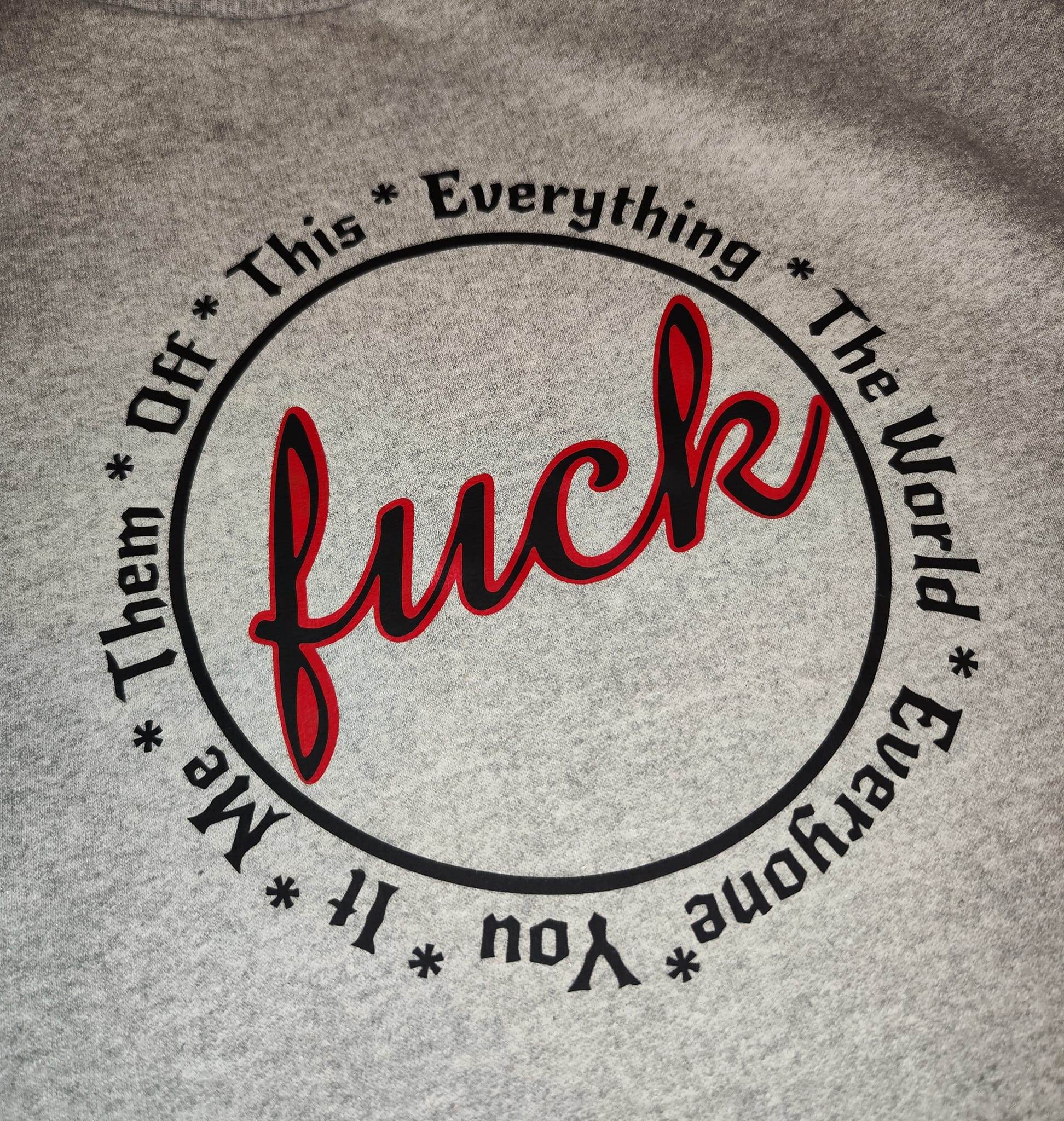 Plotterdatei F*CK PNG,SVG,DXF - Sewando