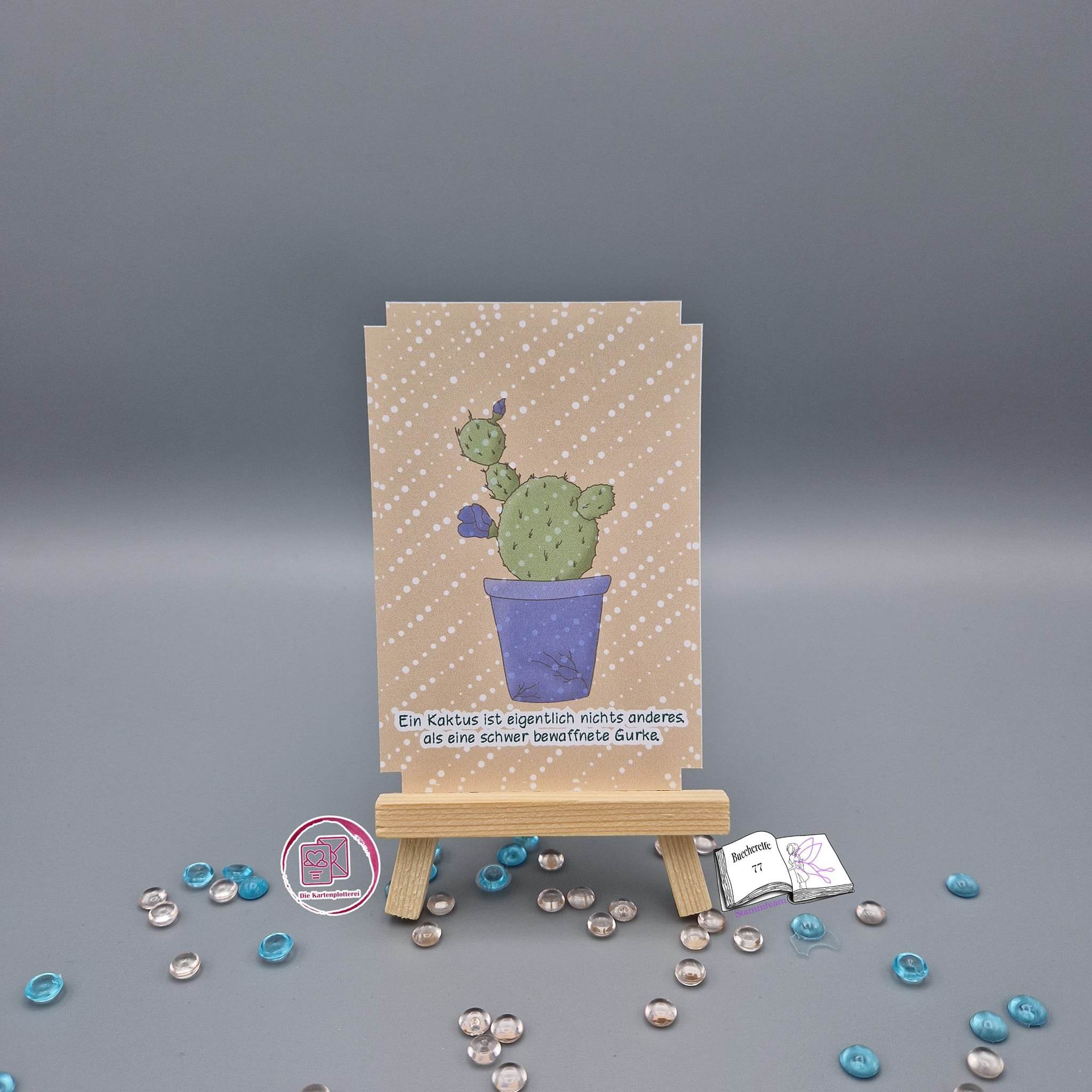 Plotterdatei Kaktus Freunde, Sublimation, Drucken, Digistamp, Digipaper - Sewando