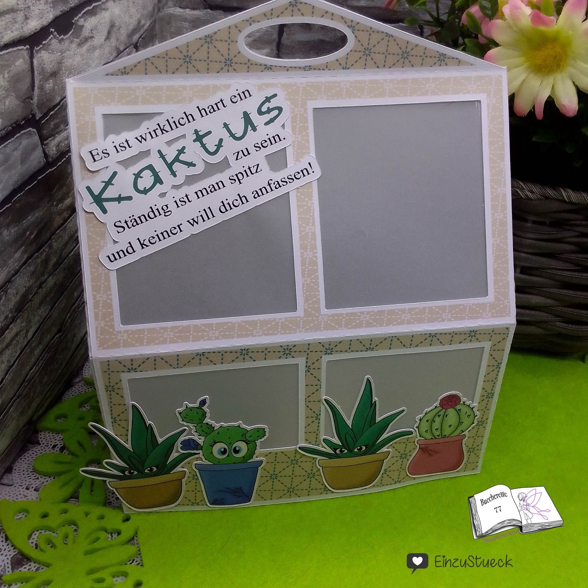 Digiset Kaktus Freunde Plotterdatei, Sublimation, Digistamp, Digipaper - Sewando
