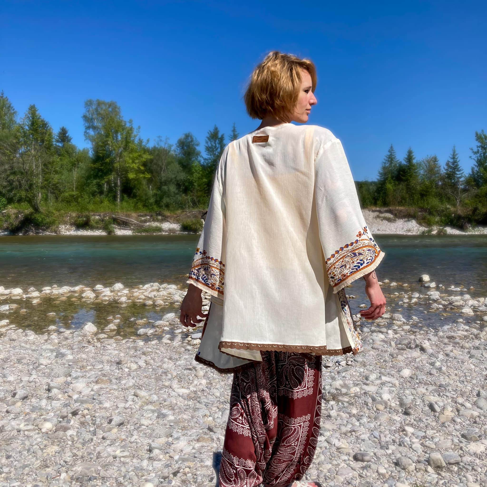 JaKimo Schnittmuster und Nähanleitung für Kimono Jacke Gr. 32-54 - Sewando