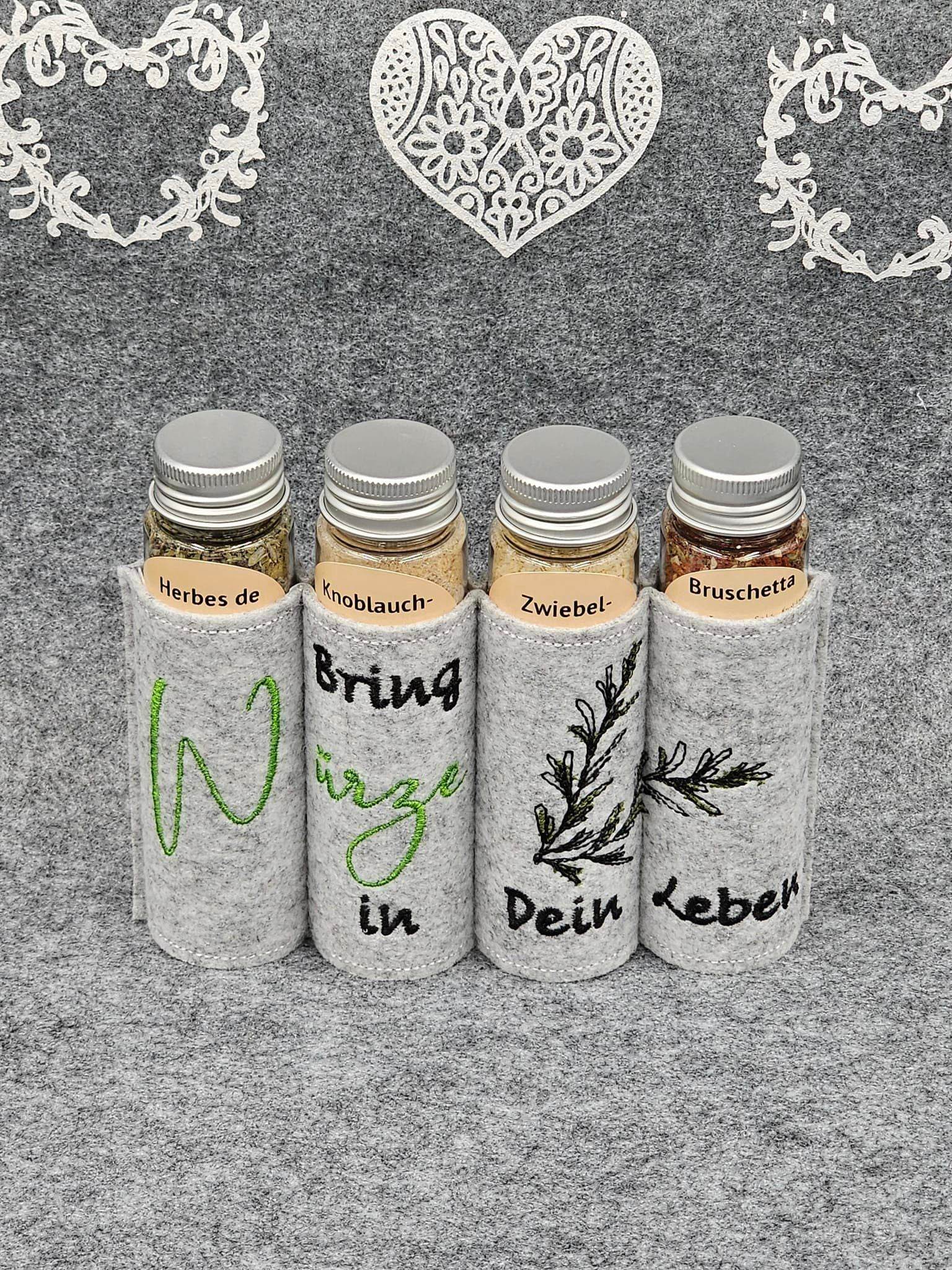 Stickdatei - Gewürzständer SPICES to go - Sewando