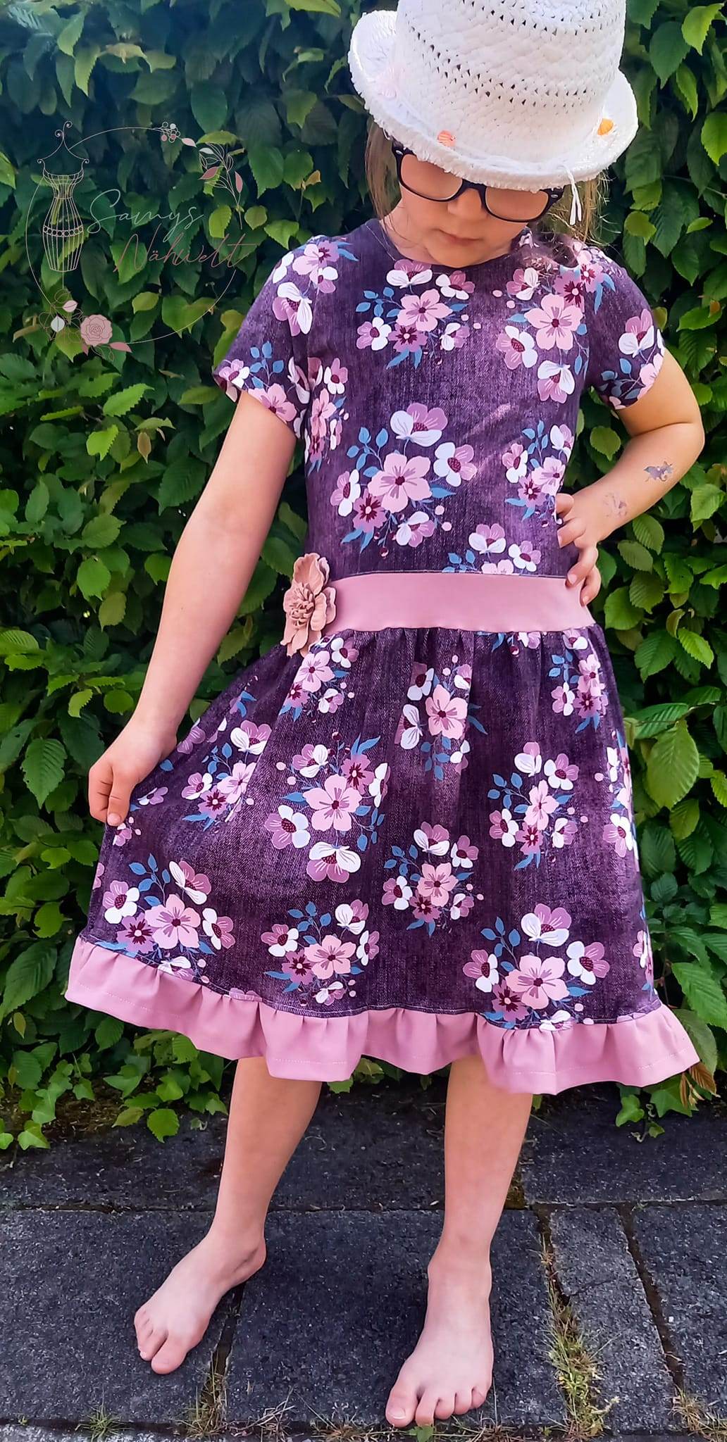 Kleid NOVA Gr. 104 - 164 inkl. A0 - Sewando