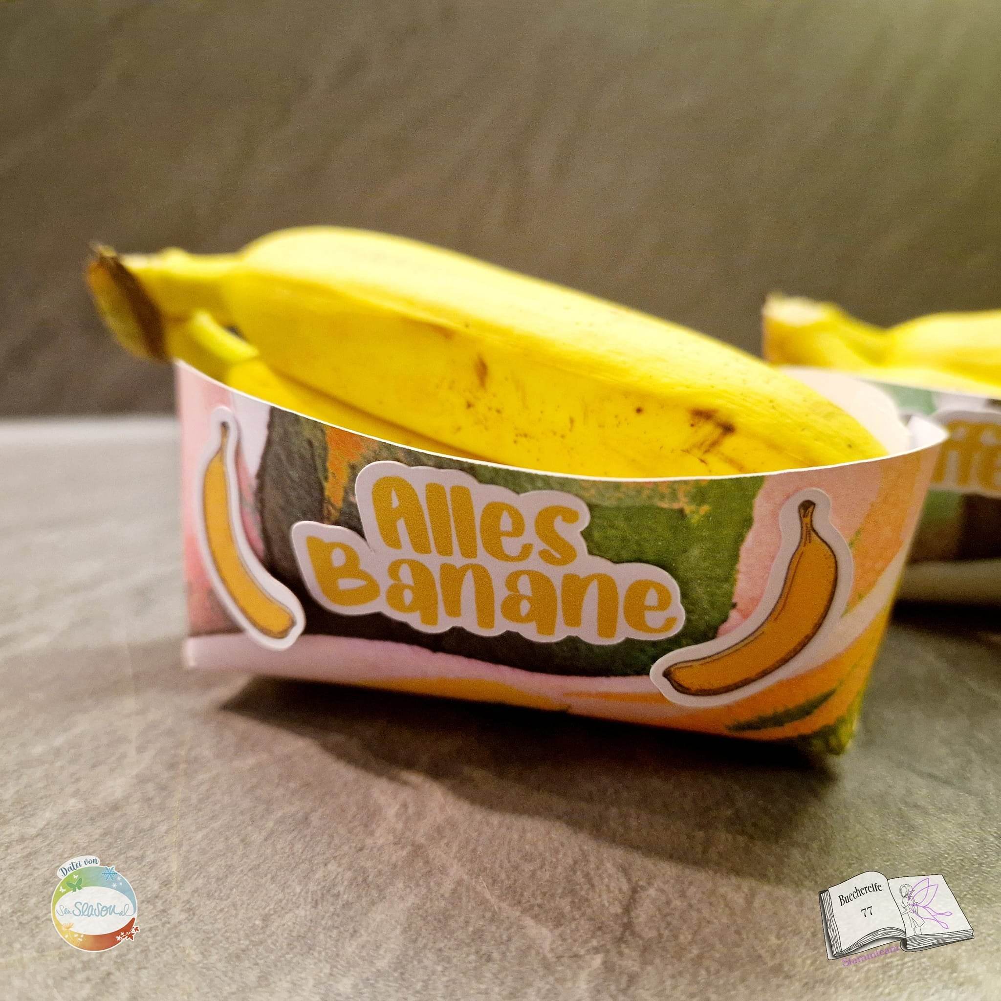 Digiset Banane, Plotterdatei, Sublimation - Sewando