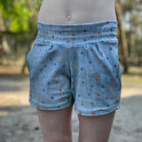 Schnittmuster Sommershorts Hose Amora für Mädchen Gr. 122-164 - Sewando