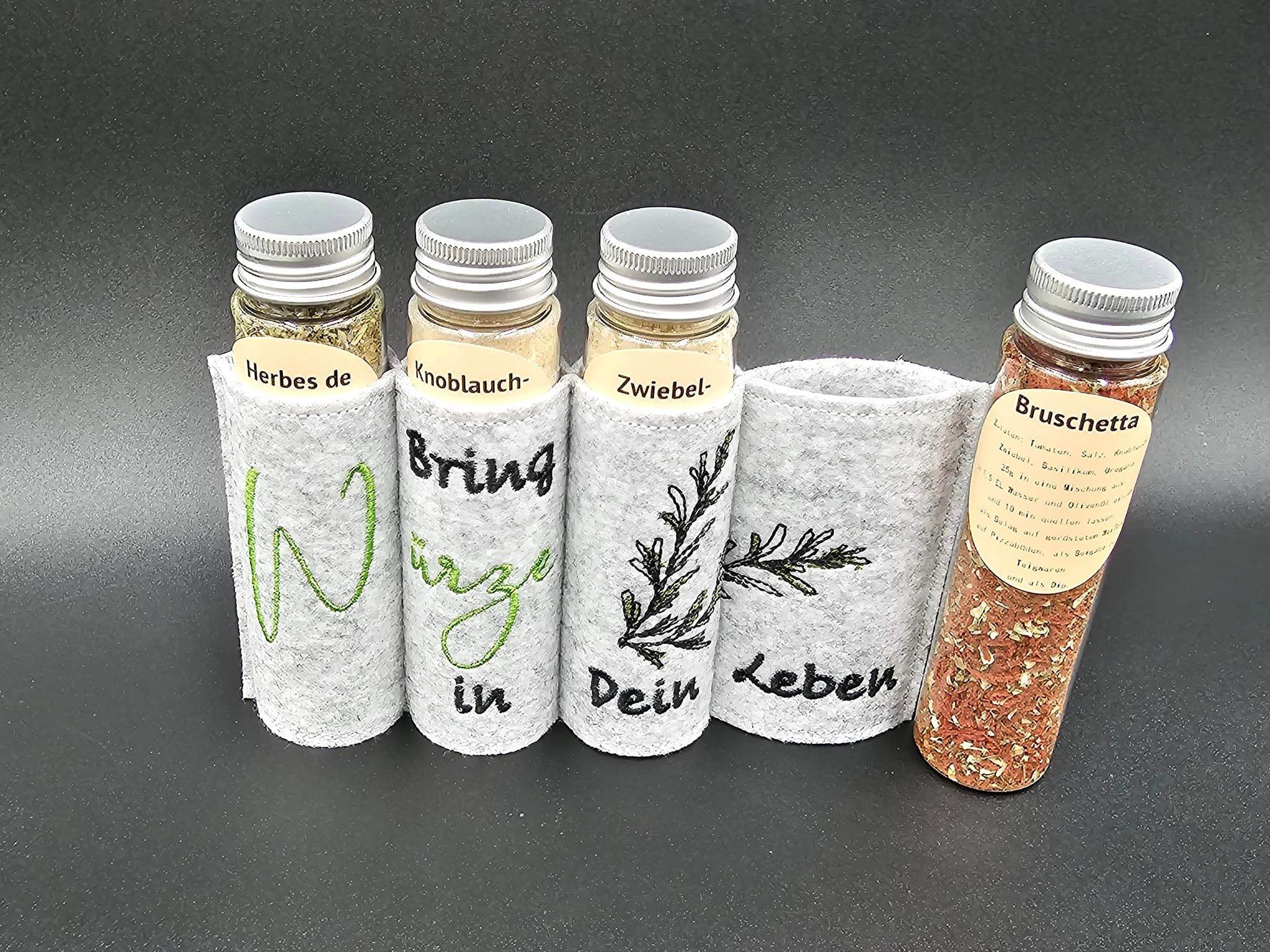 Stickdatei - Gewürzständer SPICES to go - Sewando