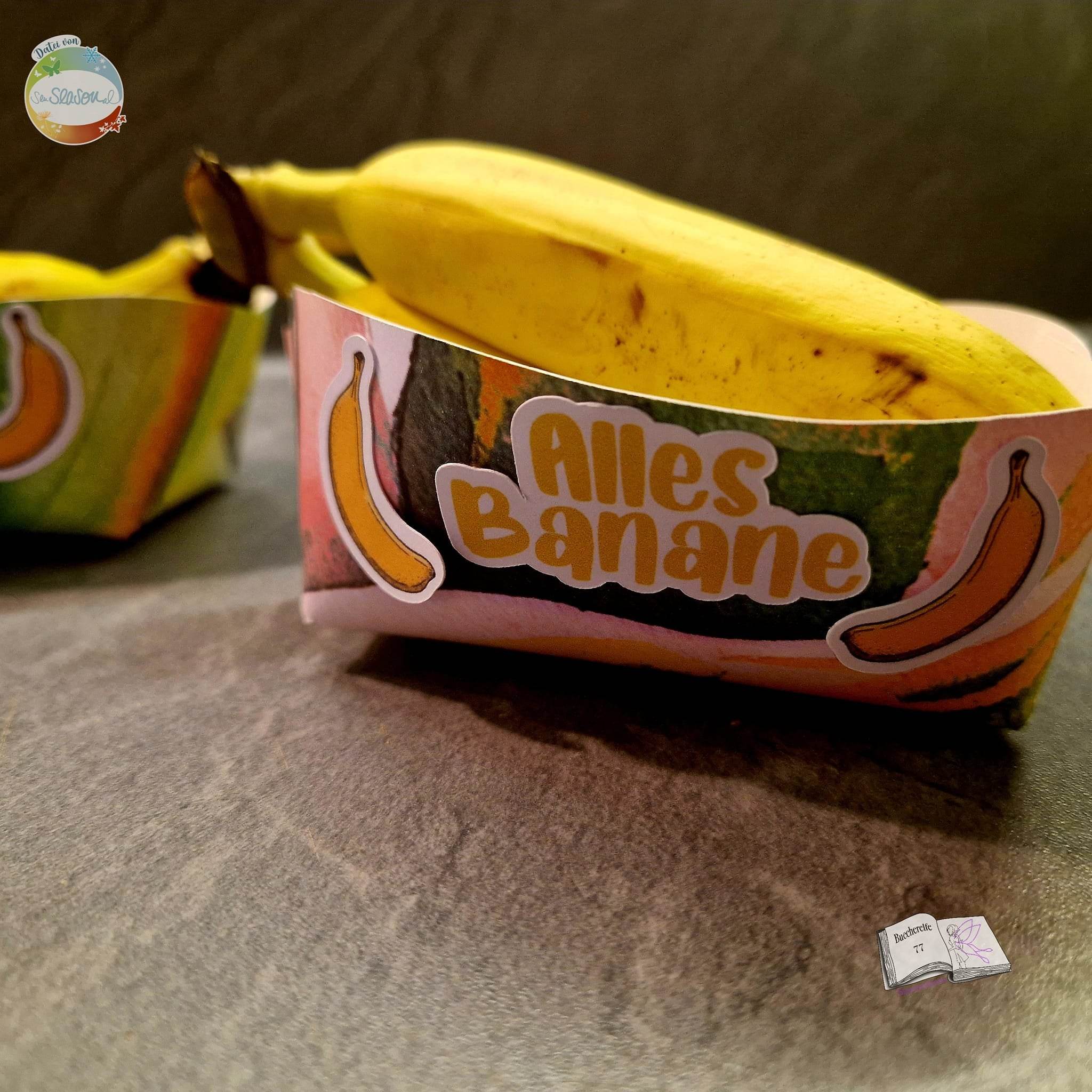 Digiset Banane, Plotterdatei, Sublimation - Sewando