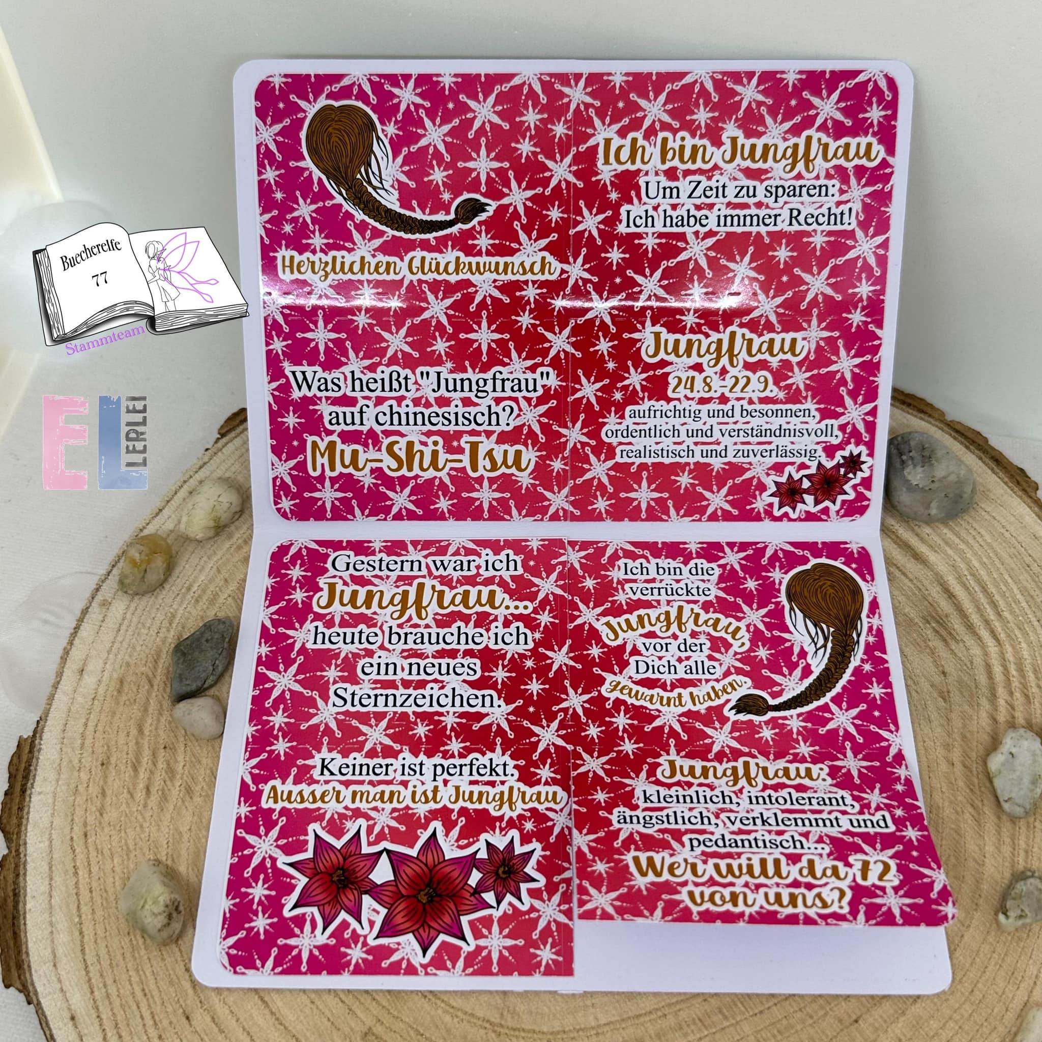 Digiset und Plotterdatei Jungfrau mit Dahlie, Sublimation, Druck, Basteln - Sewando
