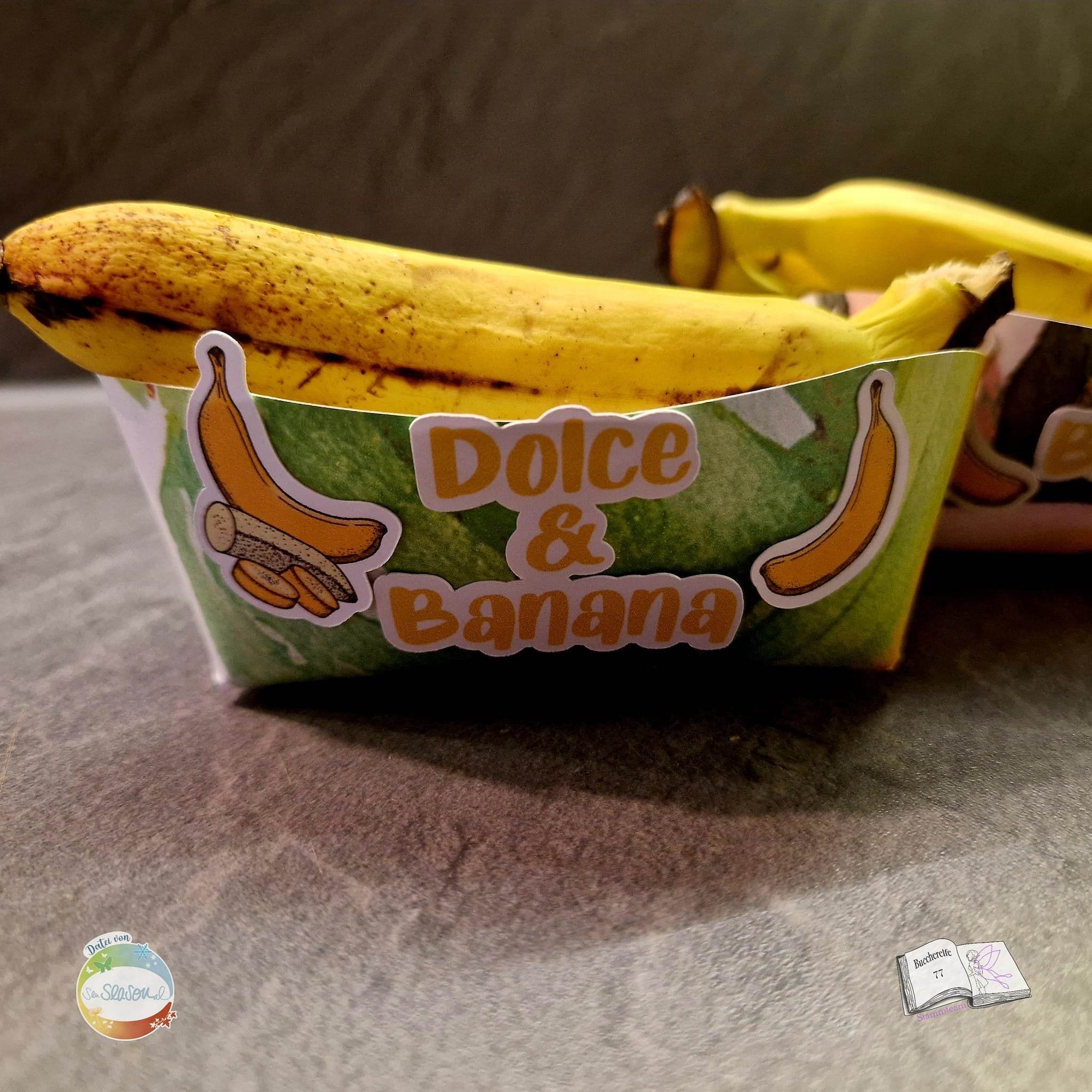 Digiset Banane, Plotterdatei, Sublimation - Sewando