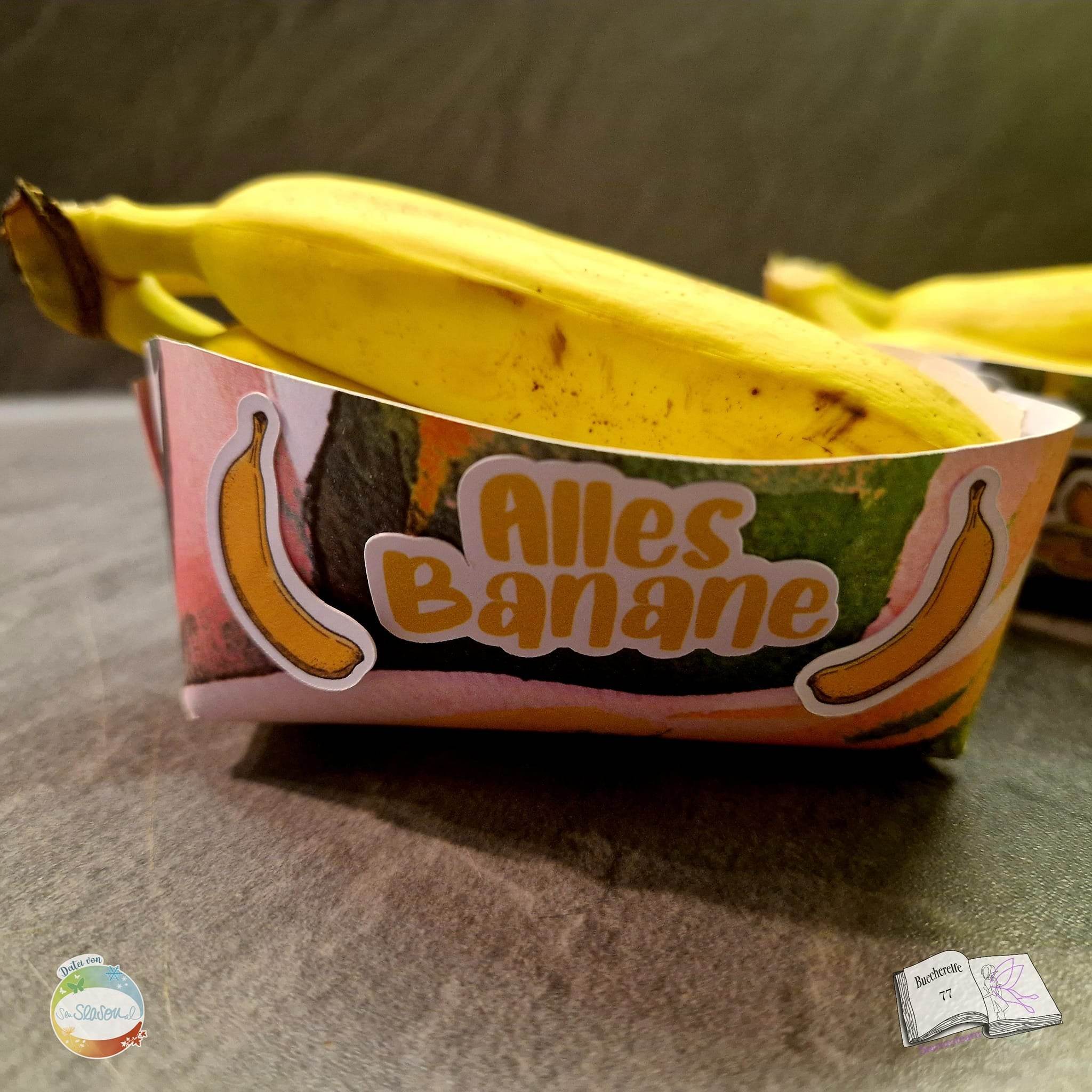Digiset Banane, Plotterdatei, Sublimation - Sewando
