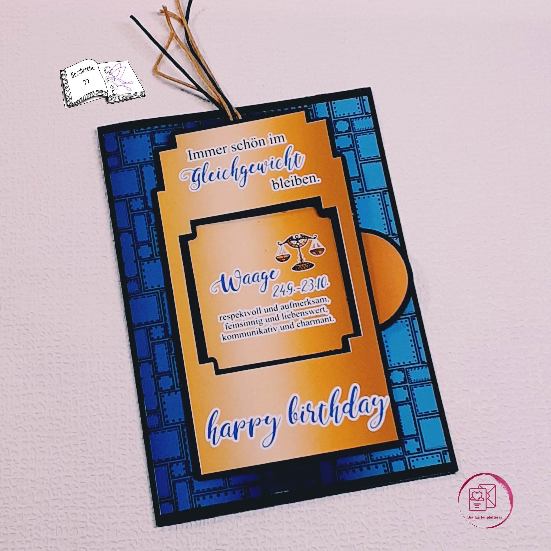 Plotterdatei Waage mit Orchidee Digiset, Sublimation, Druck, Basteln - Sewando