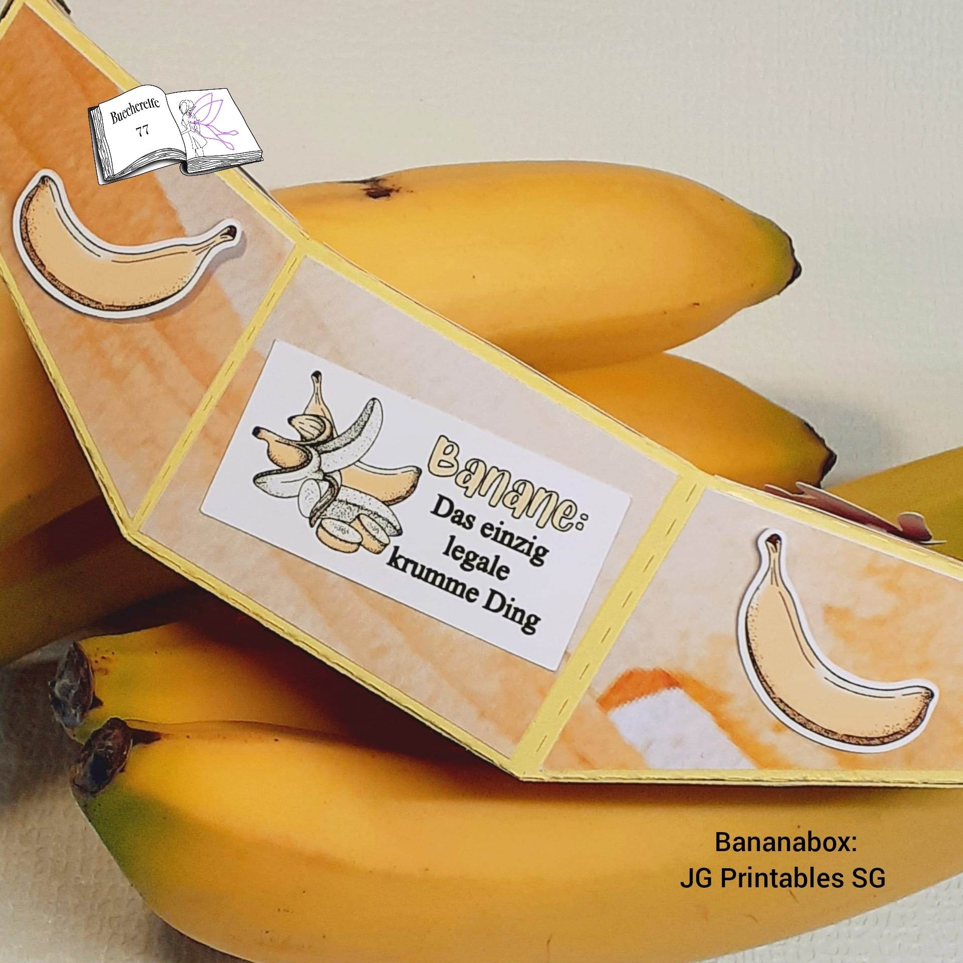 Digiset Banane, Plotterdatei, Sublimation - Sewando