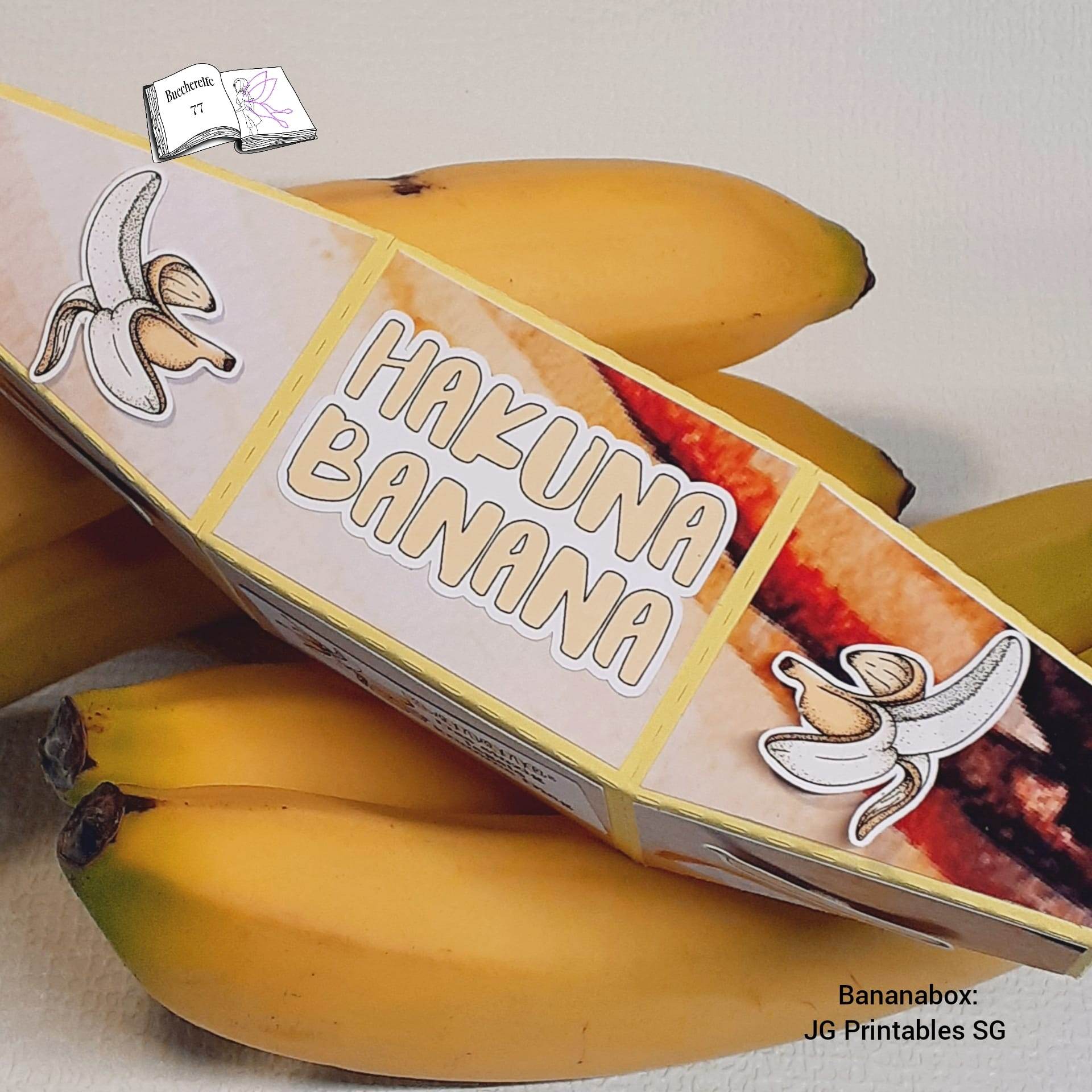 Digiset Banane, Plotterdatei, Sublimation - Sewando