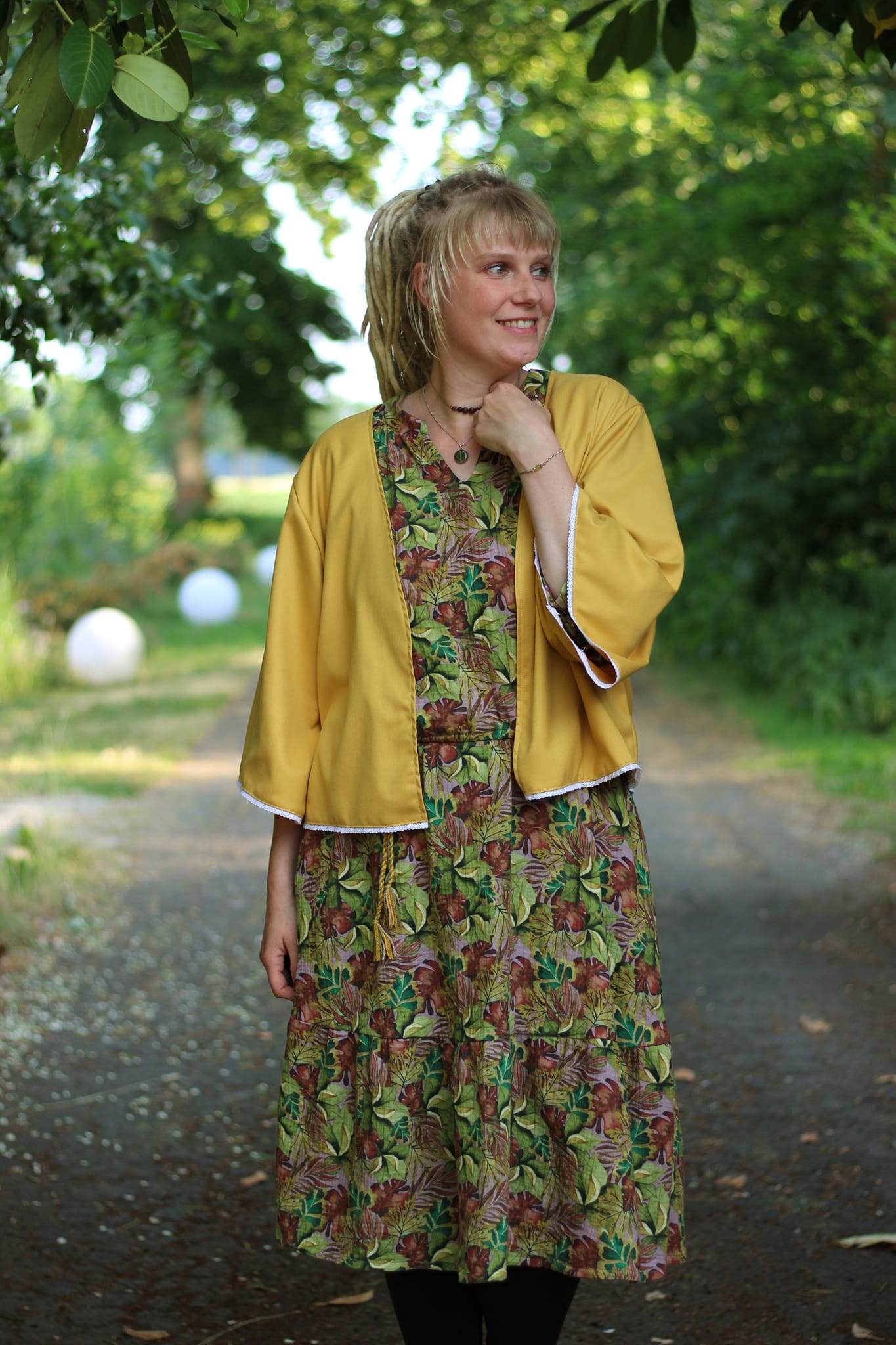 JaKimo Schnittmuster und Nähanleitung für Kimono Jacke Gr. 32-54 - Sewando