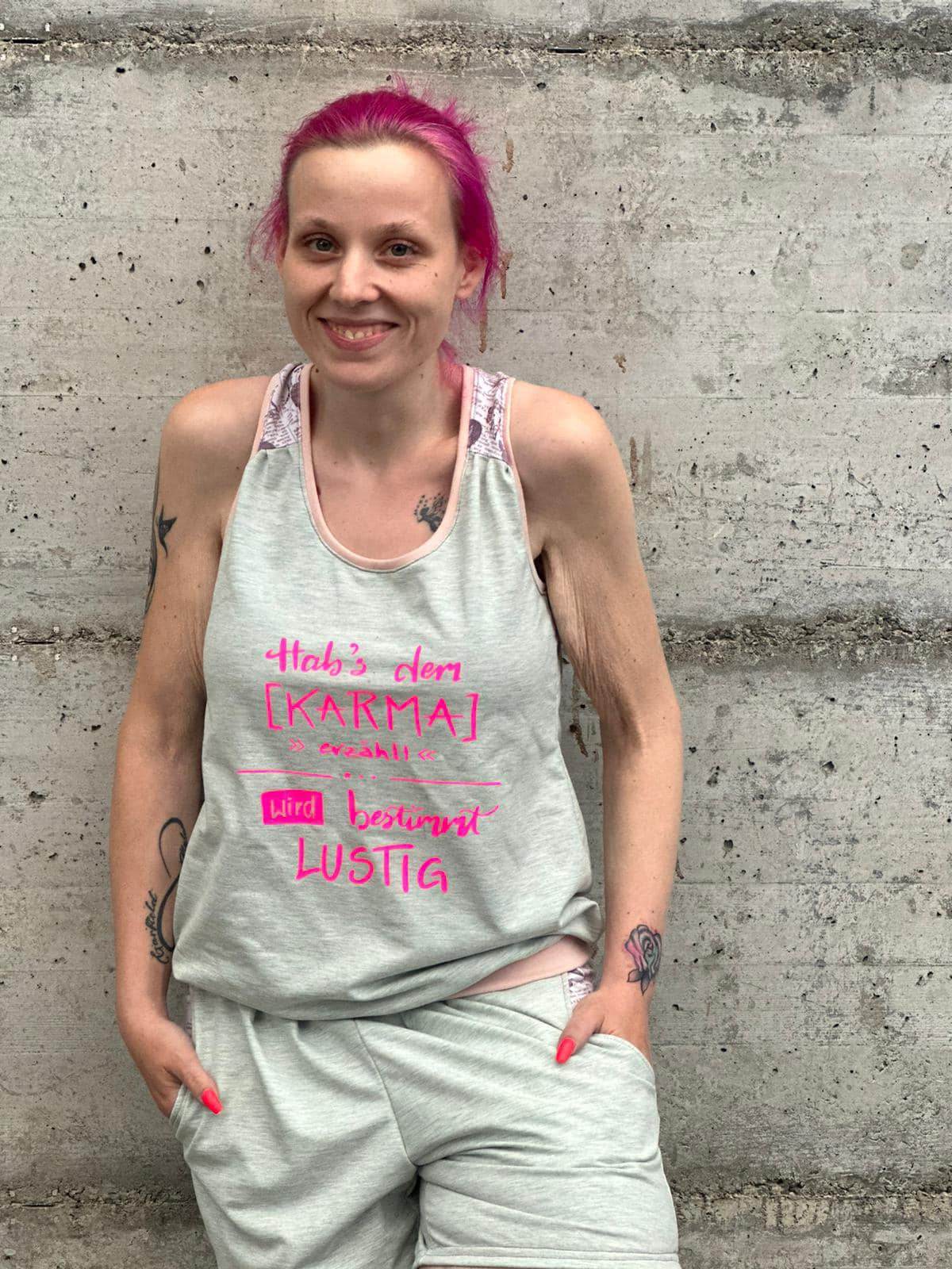 Schnittmuster Racerback Tanktop mit Kellerfalte Kira für Damen Gr. 32-52 - Sewando