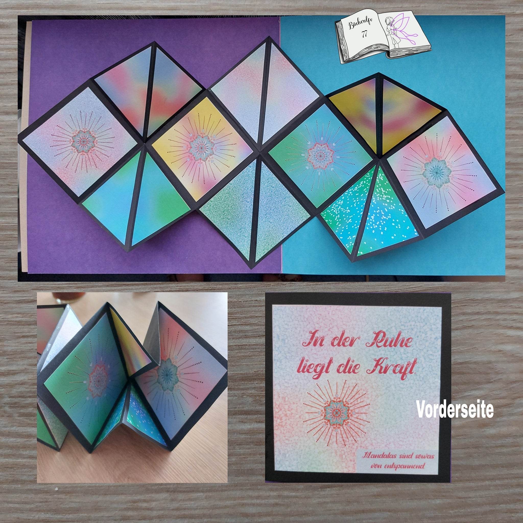 Digiset Strahlen Mandala, Plotterdatei, Sublimation, Digistamp, Digipaper - Sewando