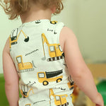 Schnittmuster Tankttop und Unterhemd Linus für Kinder Gr. 92-164 - Sewando