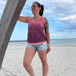 Schnittmuster Racerback Tanktop mit Kellerfalte Kira für Damen Gr. 32-52 - Sewando