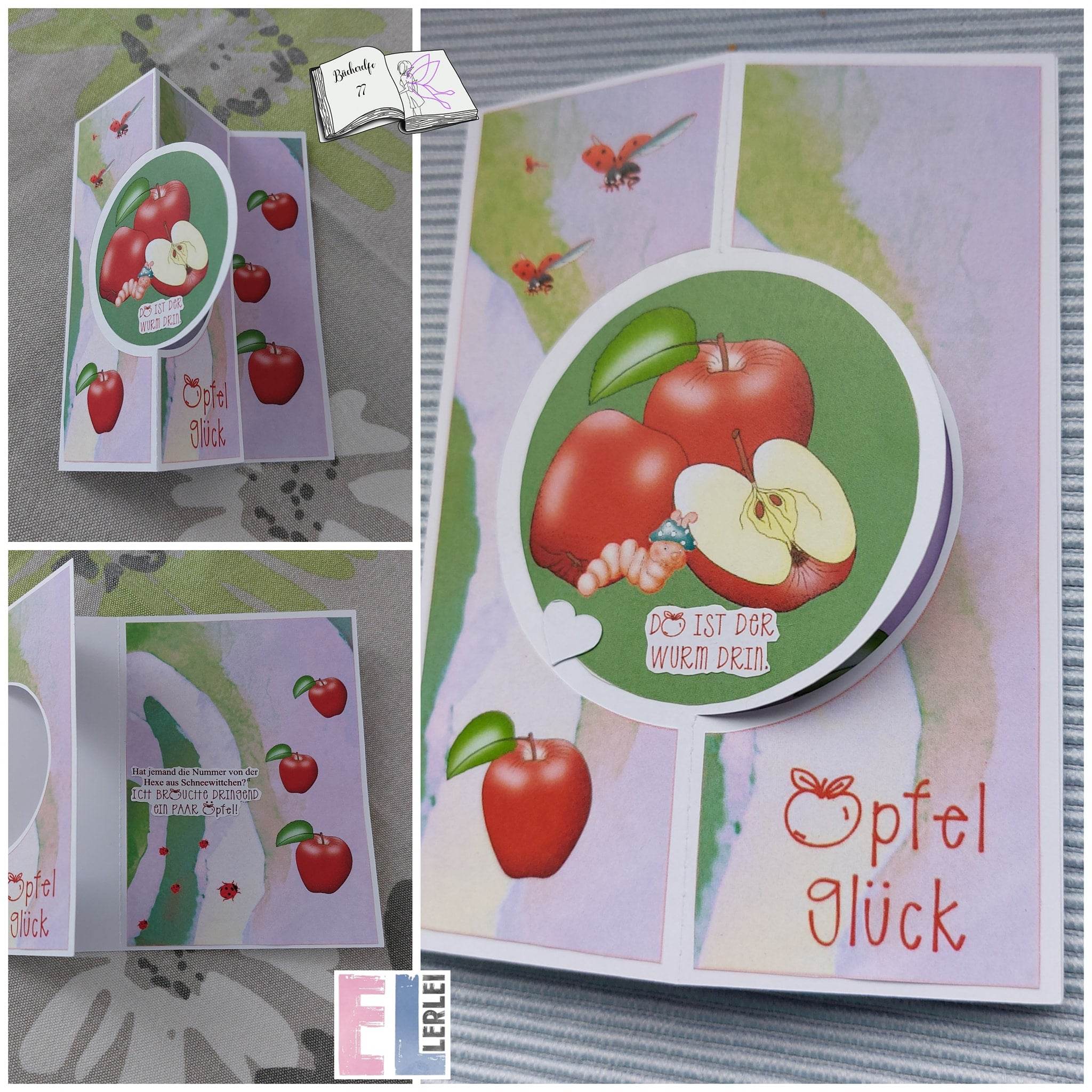 Digiset Äpfel, Digistamp, Digipaper, Plotterdatei, Sublimation, Druck - Sewando