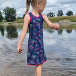 Schnittmuster Schlaf- und Strandkleid Kira für Mädchen Gr. 92-164 - Sewando