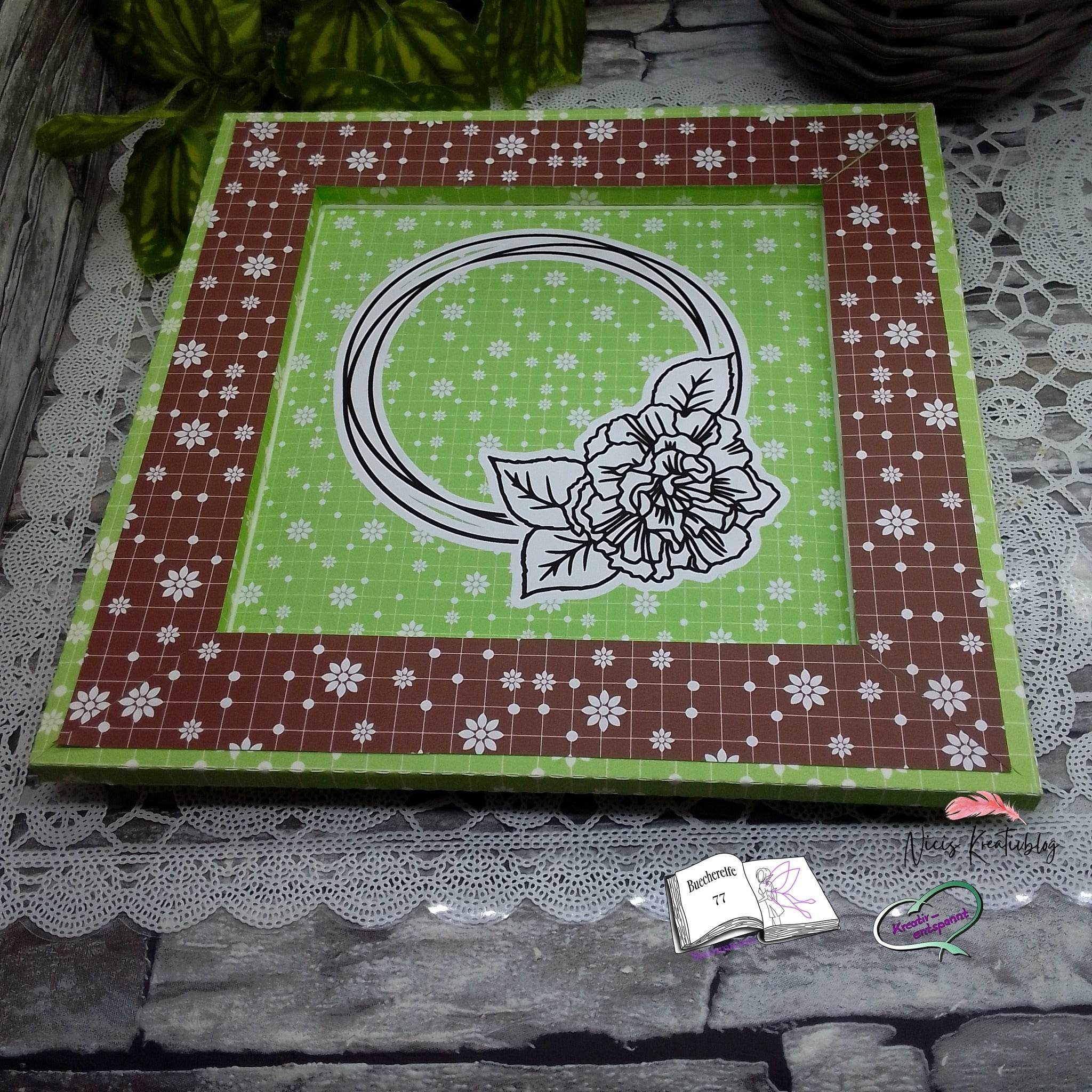 Digistamp Kreisblüten Plotterdatei, Sublimation, Drucken, ! - Sewando
