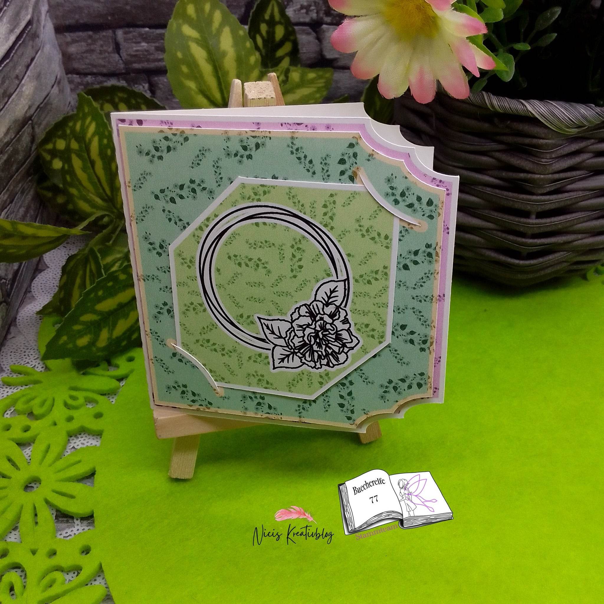 Digistamp Kreisblüten Plotterdatei, Sublimation, Drucken, ! - Sewando