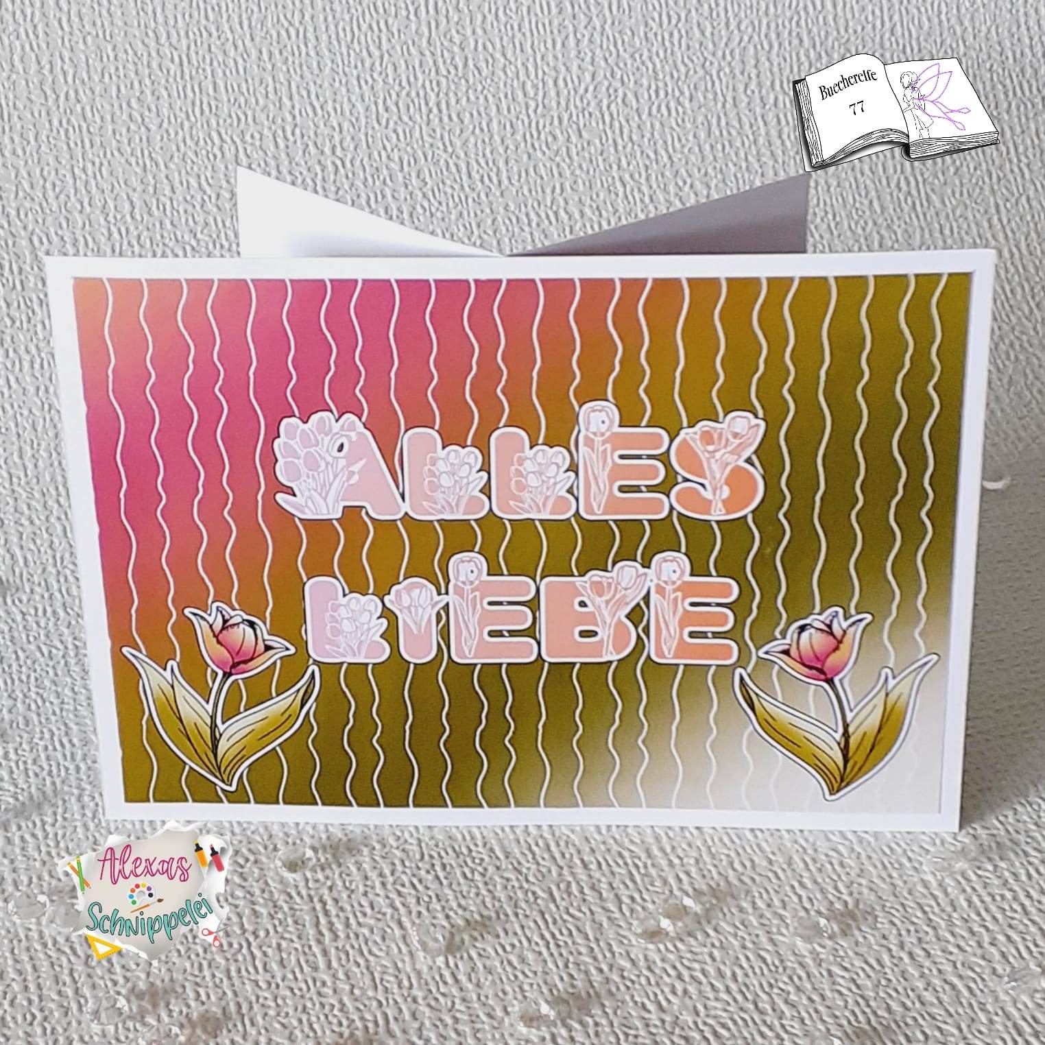 Digiset Tulpe 2.0 Plotterdatei, Sublimation, Digistamp, Digipaper - Sewando