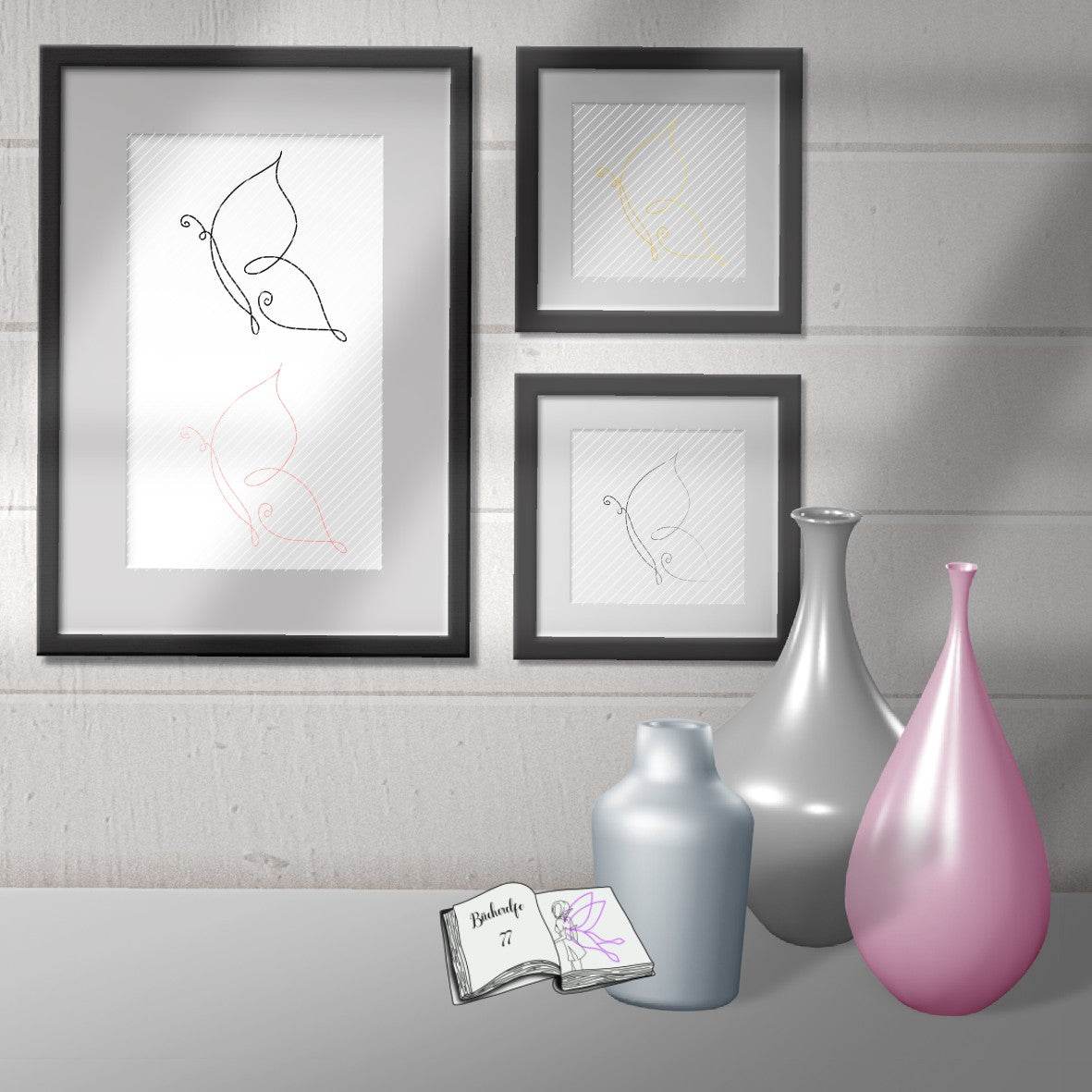 Digistamp butterfly Plotten, Sublimation, Drucken ! - Sewando