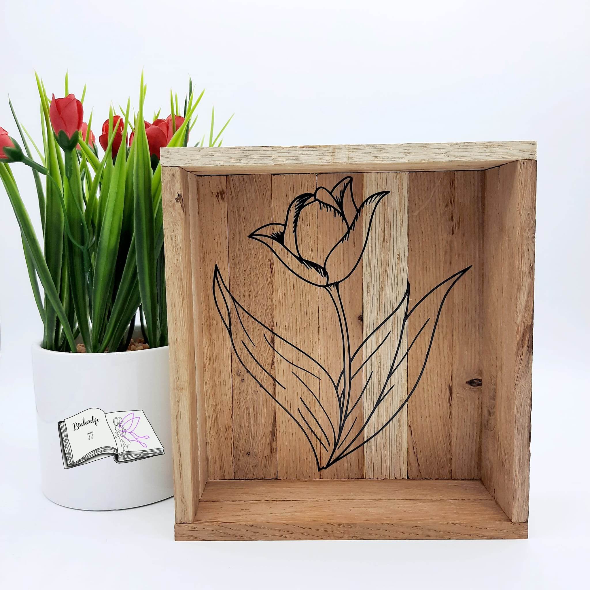 Digiset Tulpe 2.0 Plotterdatei, Sublimation, Digistamp, Digipaper - Sewando