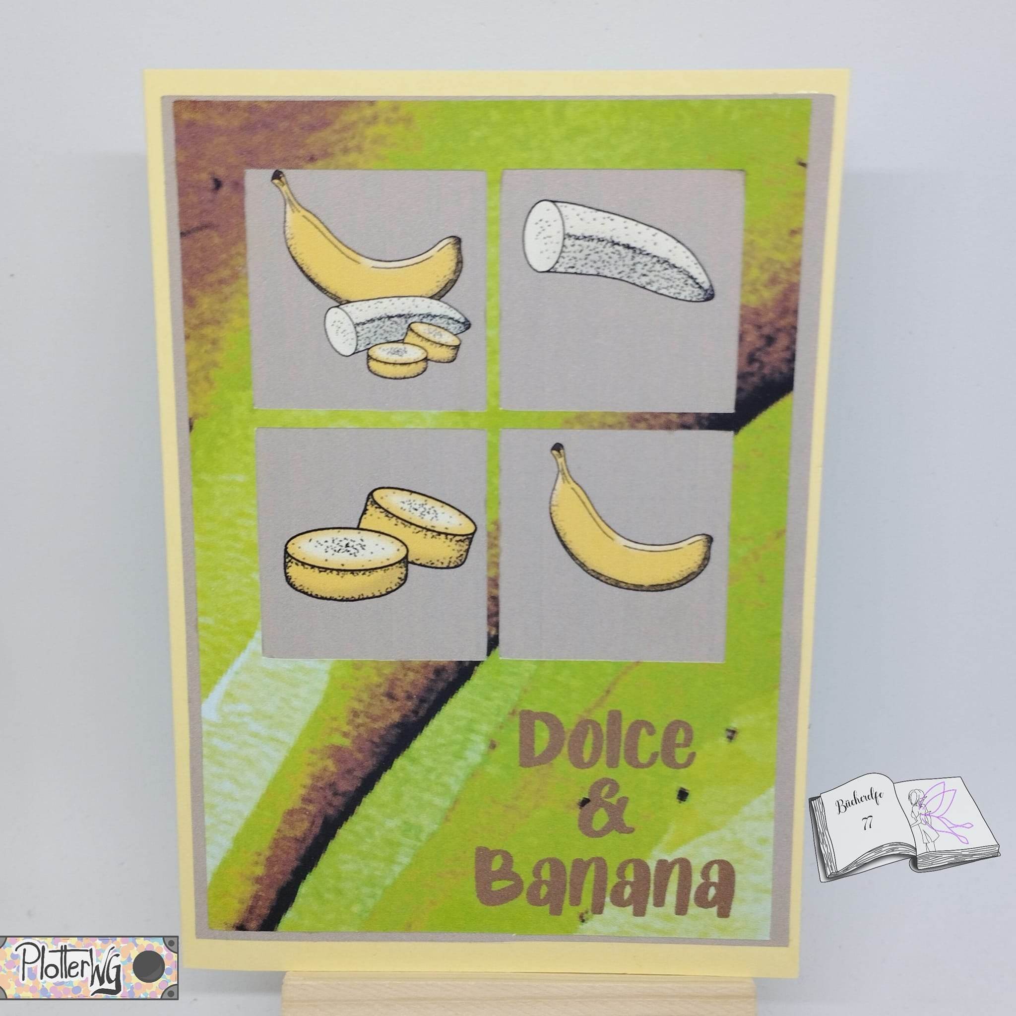 Digiset Banane, Plotterdatei, Sublimation - Sewando