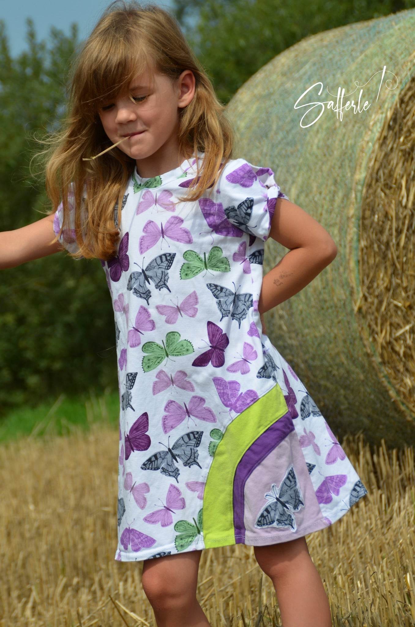 Schnittmuster *Big Wave Dress* #Ganzjahreskleid #Kleid Gr. 62-176. - Sewando