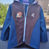 Softshelljacke ZUCKERMAUS GIRLS Gr. 110 - 164 Walkjacke - Sewando