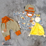 Schnittmuster Babyset Wohlgefühl ohne Echtheitsgrößen Größe 50-98 - Sewando