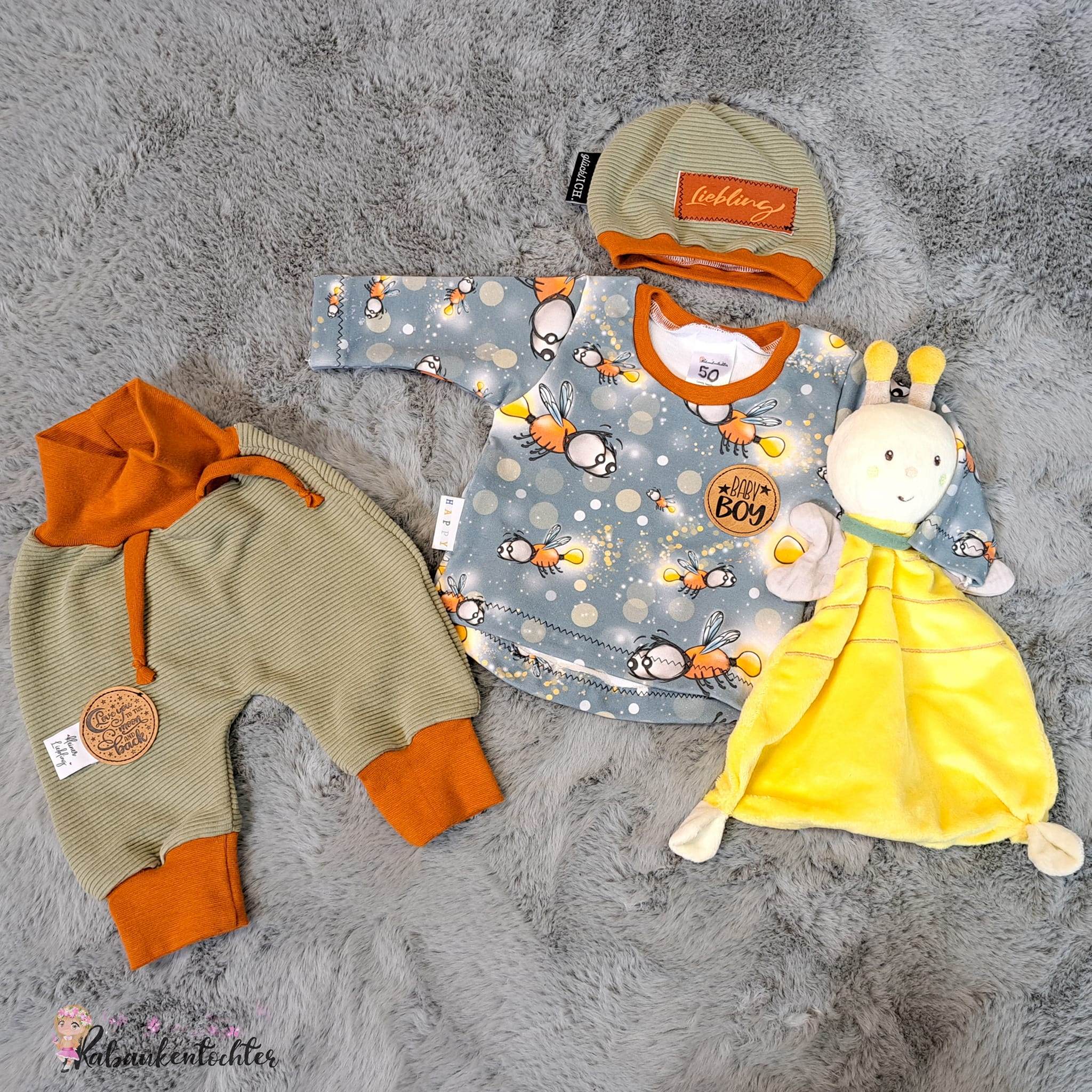 Schnittmuster Babyset Wohlgefühl ohne Echtheitsgrößen Größe 50-98 - Sewando