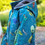 Softshelljacke Zuckermaus BOYS Gr. 110 - 164 Walkjacke - Sewando