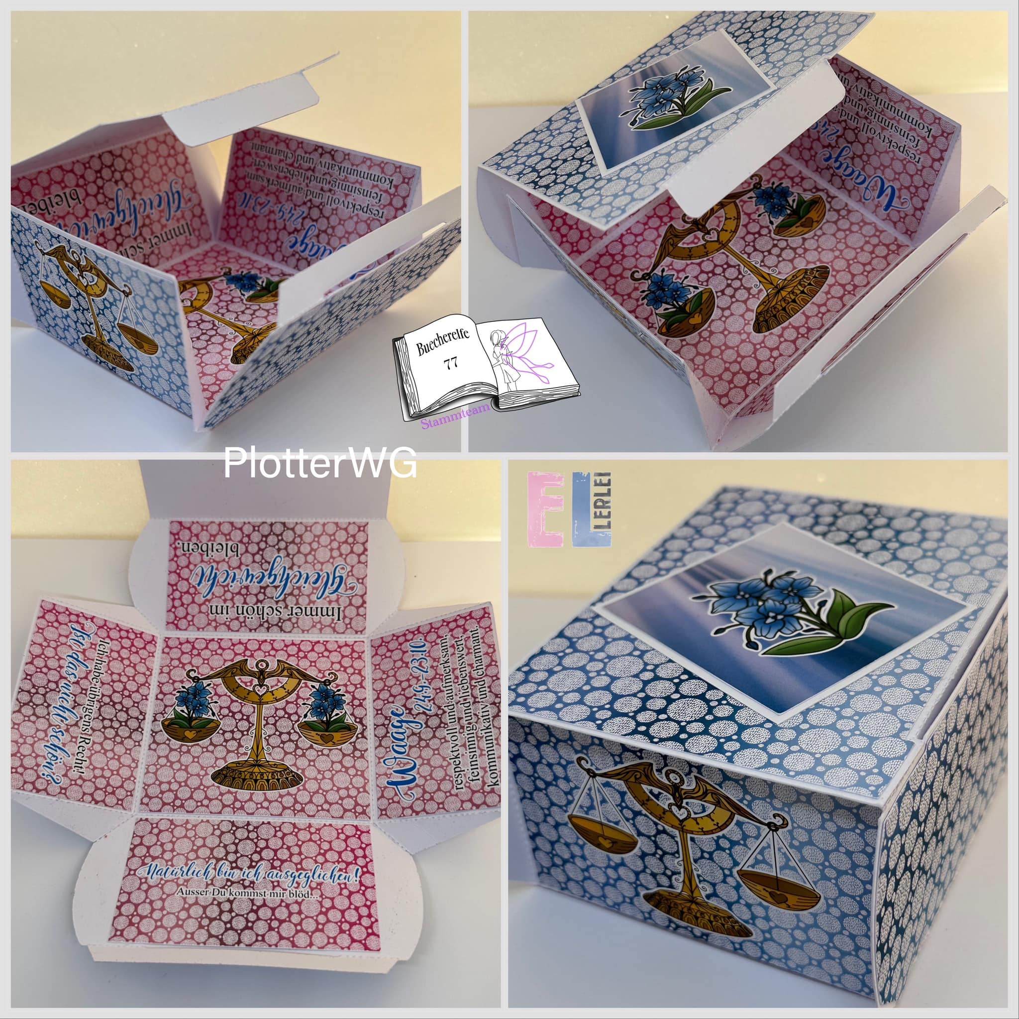 Plotterdatei Waage mit Orchidee Digiset, Sublimation, Druck, Basteln - Sewando