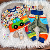 Schnittmuster Babyset Wohlgefühl ohne Echtheitsgrößen Größe 50-98 - Sewando