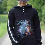 Big Swoodie Troyer, Hoodie, Knopfpullover für 105cm-140cm Körpergröße - Sewando