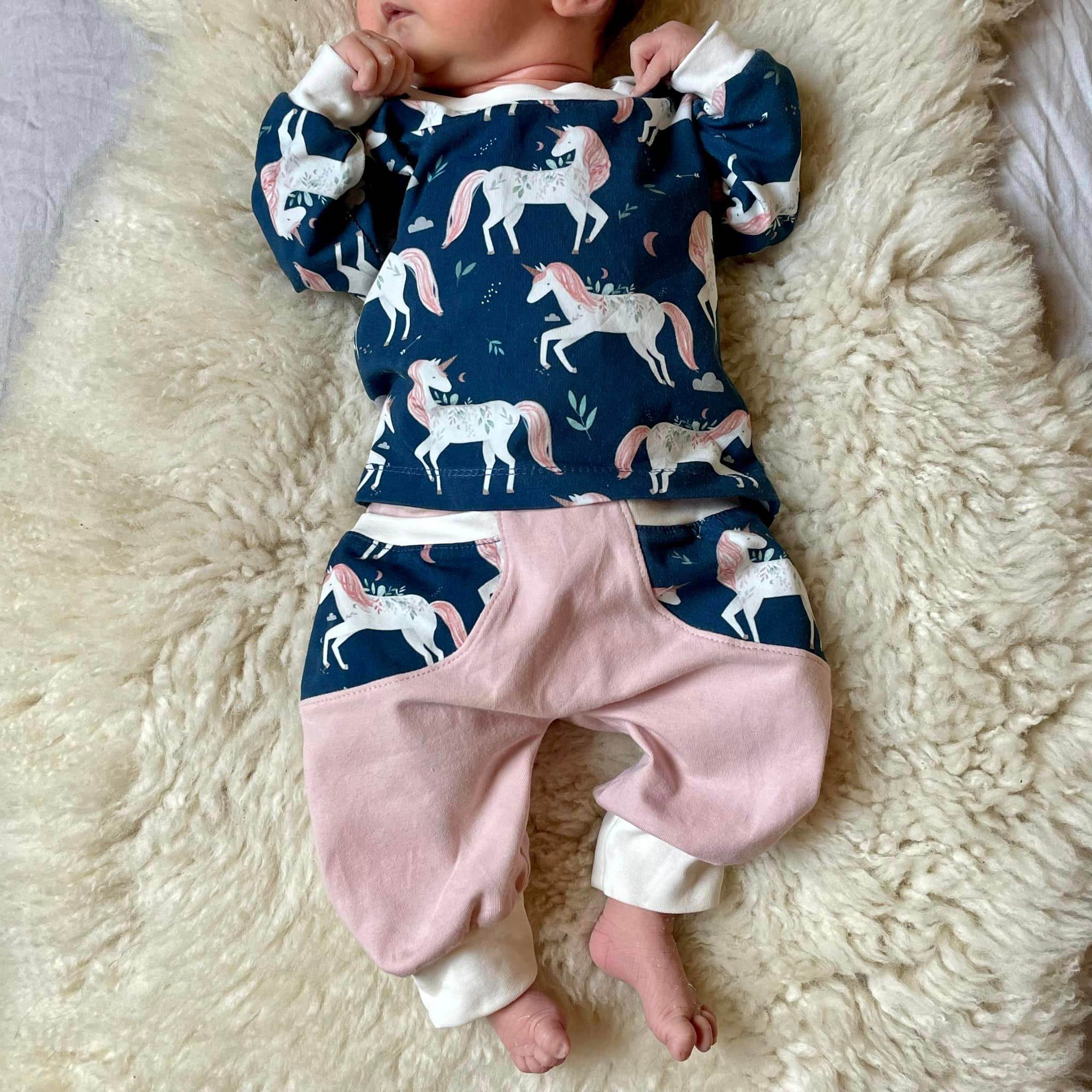 Schnittmuster Babyset Wohlgefühl ohne Echtheitsgrößen Größe 50-98 - Sewando