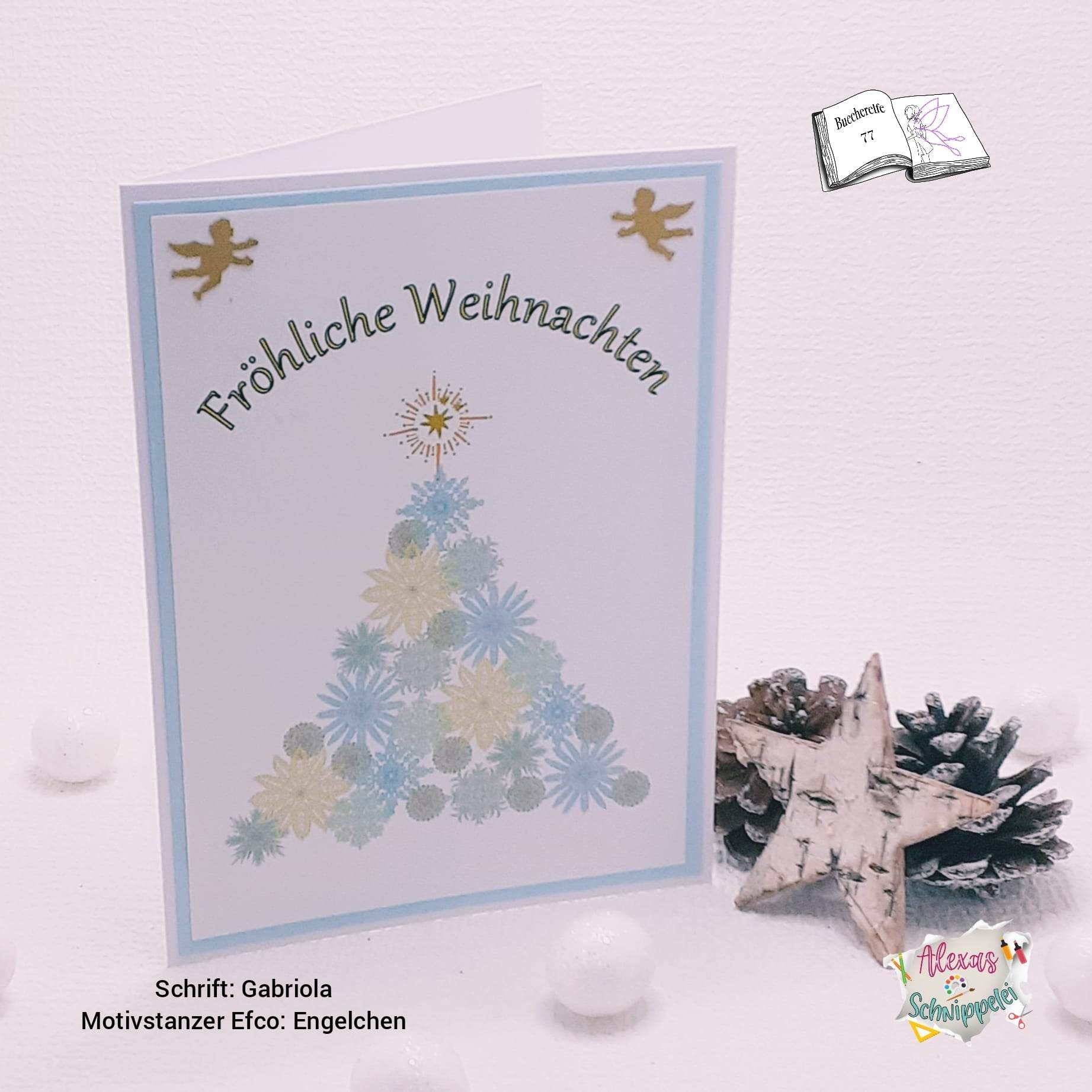 Digistamp Weihnachtsbaum Schneeflocken Plotten, Sublimation, Drucken, Digistamp - Sewando