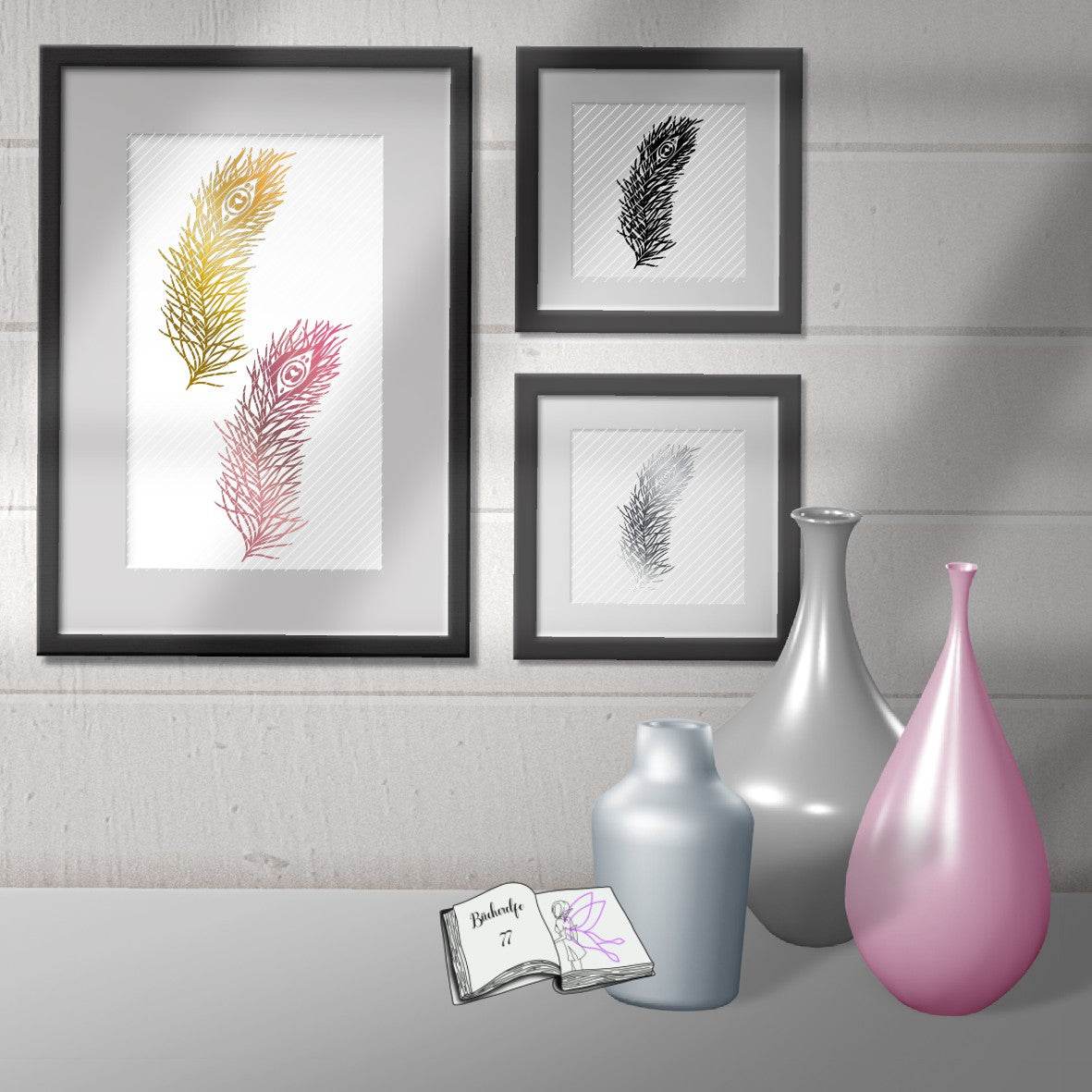 Digistamp Feder Plotten, Sublimation, Drucken ! - Sewando