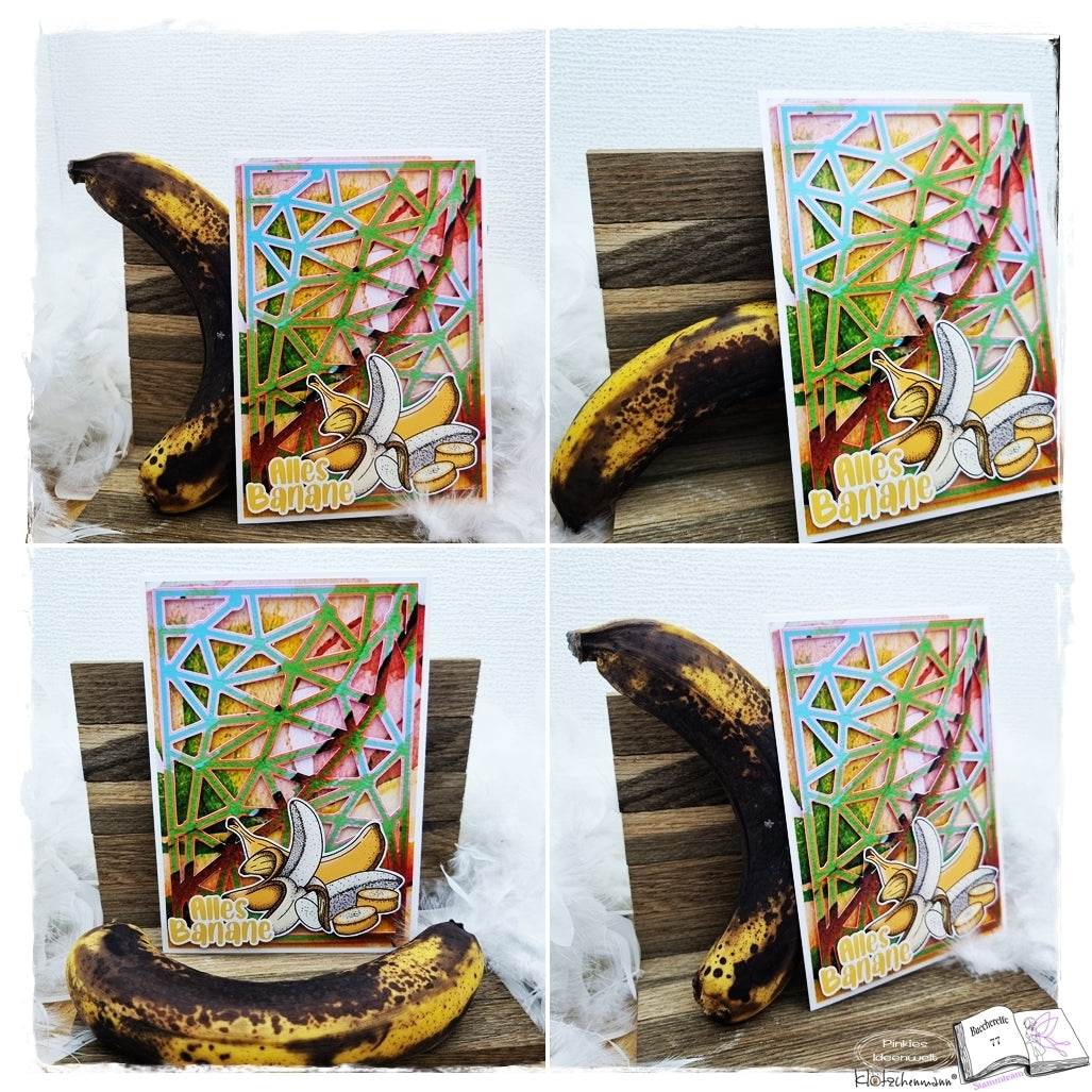 Digiset Banane, Plotterdatei, Sublimation - Sewando