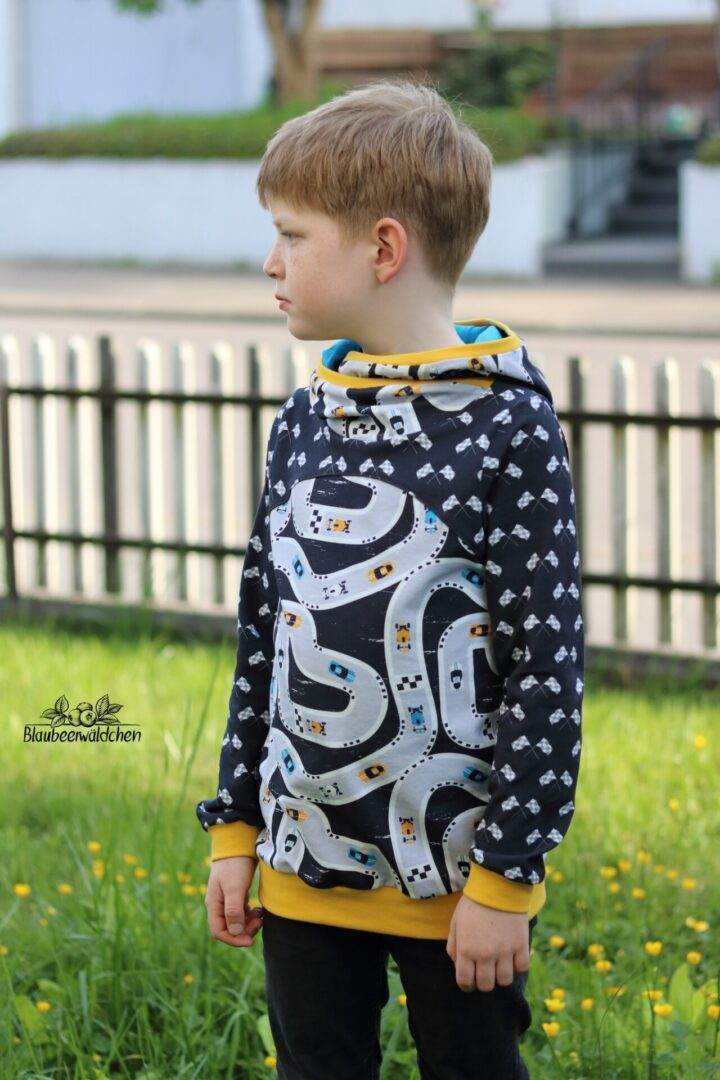 Big Zauberlehrling Hood reloaded für 105cm-140cm Körpergröße - Sewando